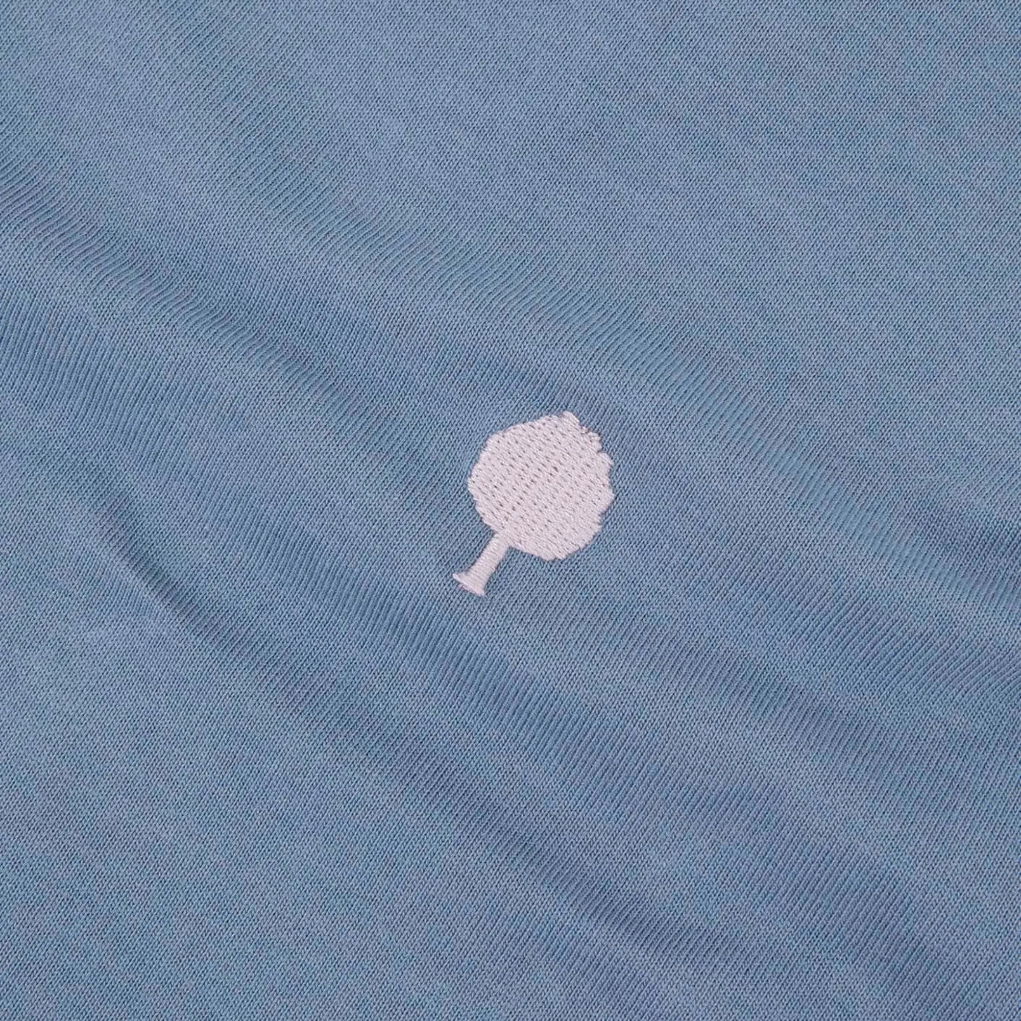 T-SHIRT MASSOURY IMPRIMÉ FLOWER ART BLEU