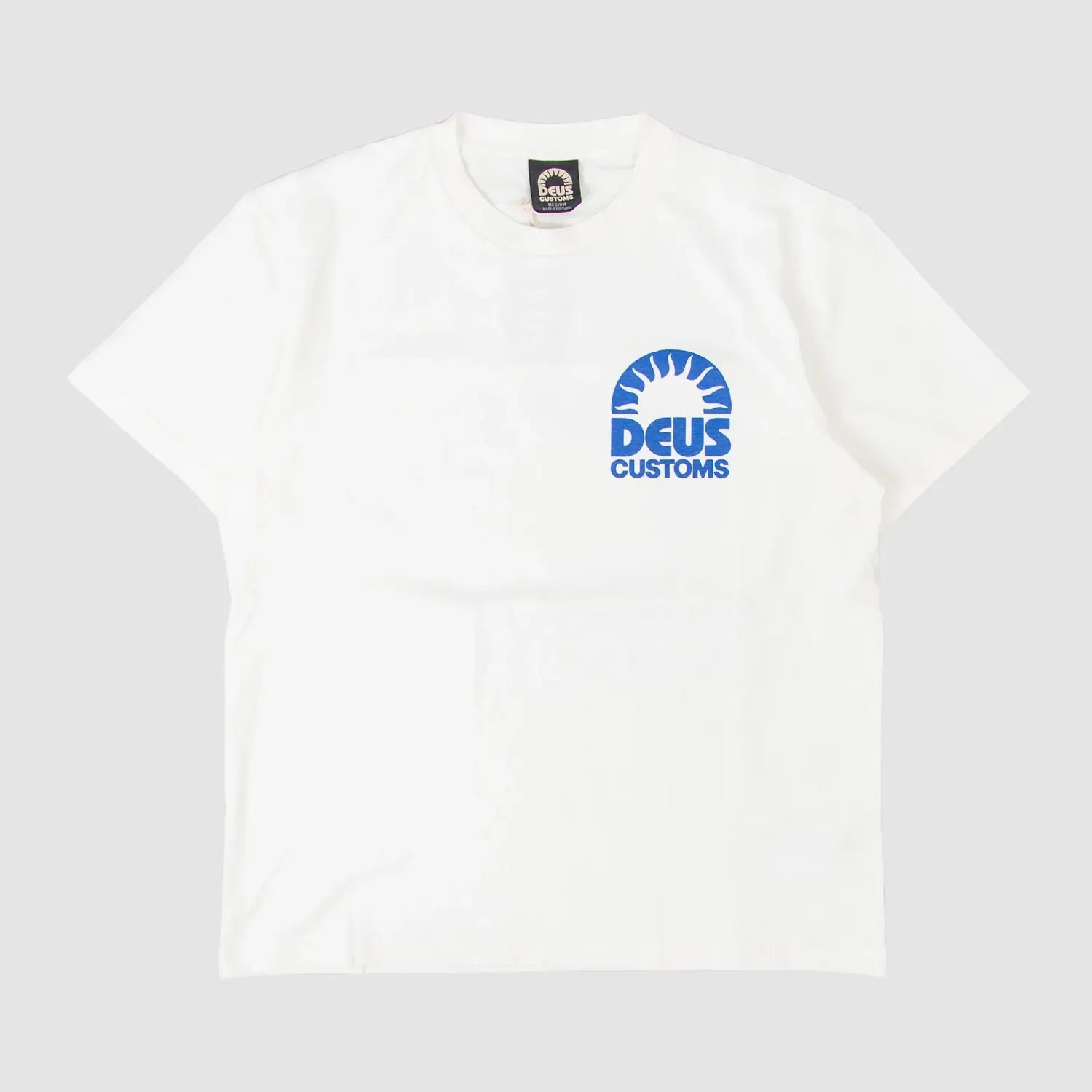T-SHIRT MELODIES BLANC DEUS EX MACHINA -  Klubb