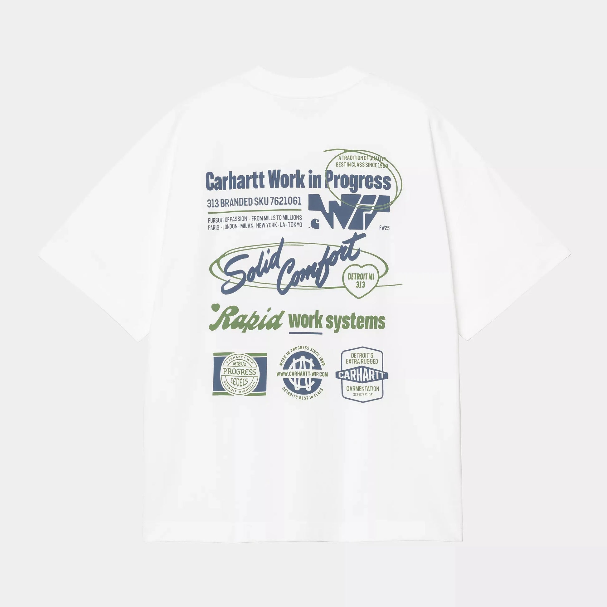 CARHARTT WIP -  T-SHIRT NETWORKS BLANC -  Klubb