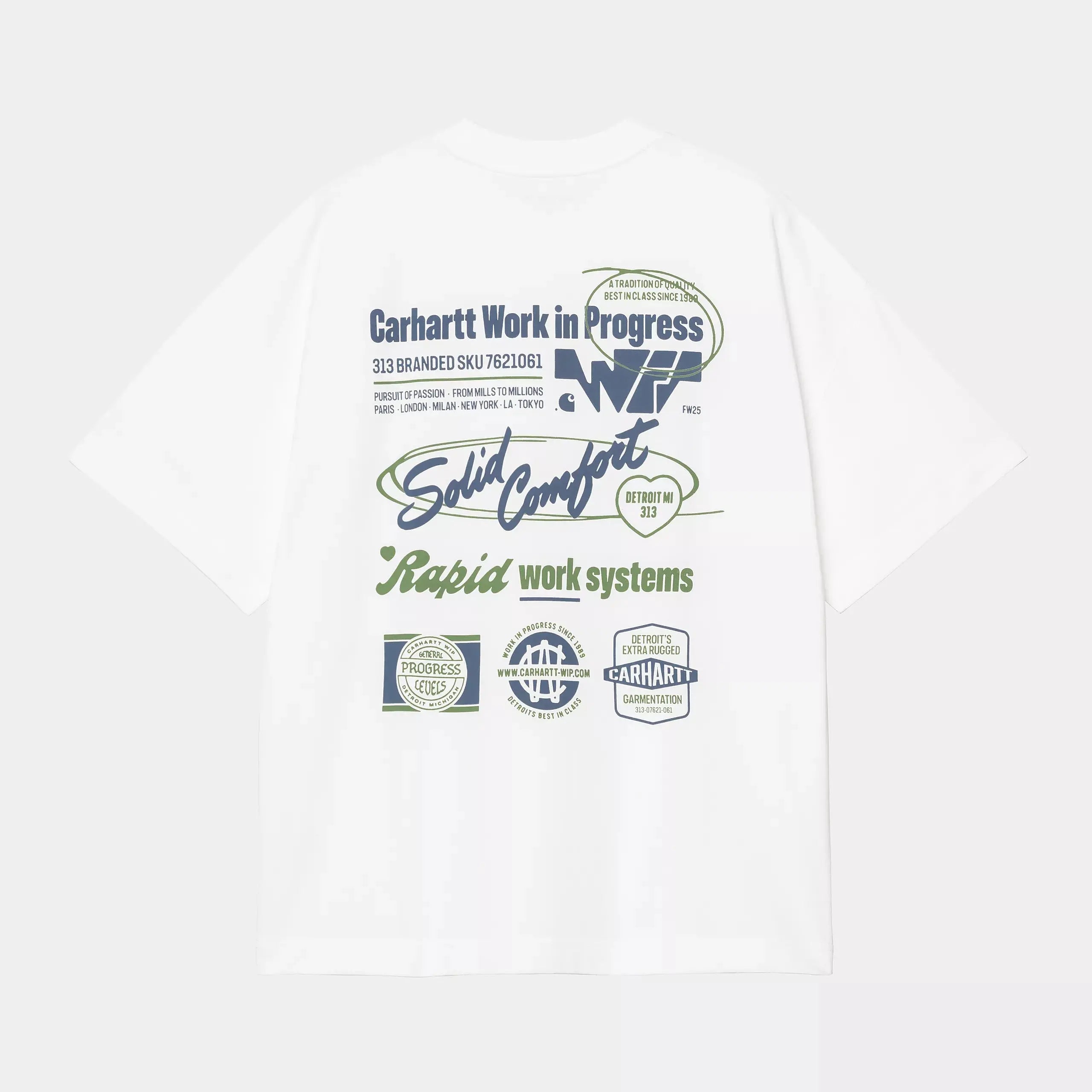 CARHARTT WIP -  T-SHIRT NETWORKS BLANC -  Klubb