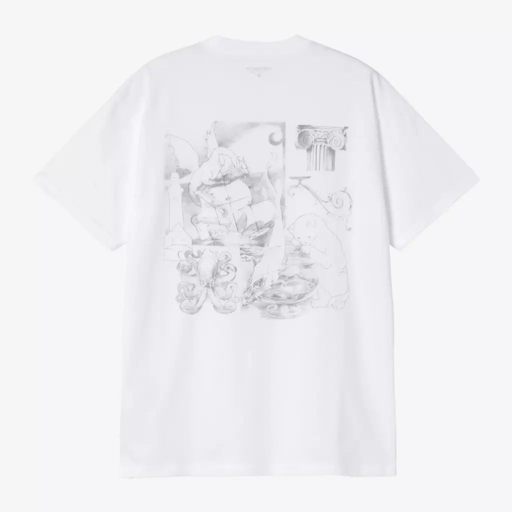 CARHARTT WIP -  T-SHIRT OKNICEOK 02 BLANC -  Klubb