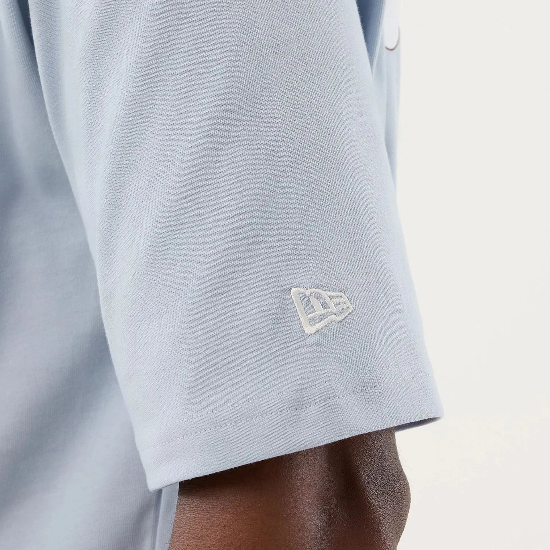 T-shirt Oversize Block Party - Bleu Pastel