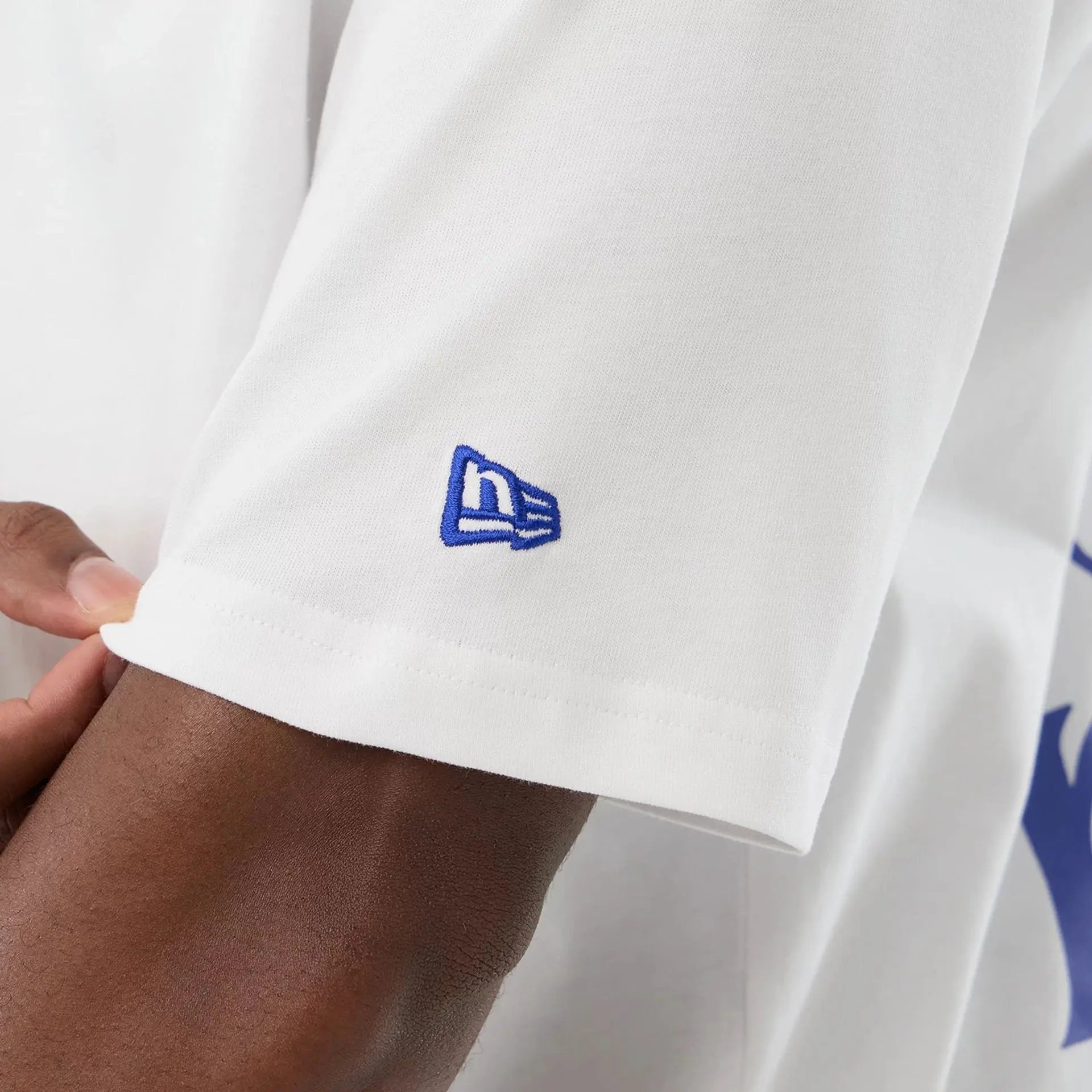 T-shirt Oversize Pizza - Blanc