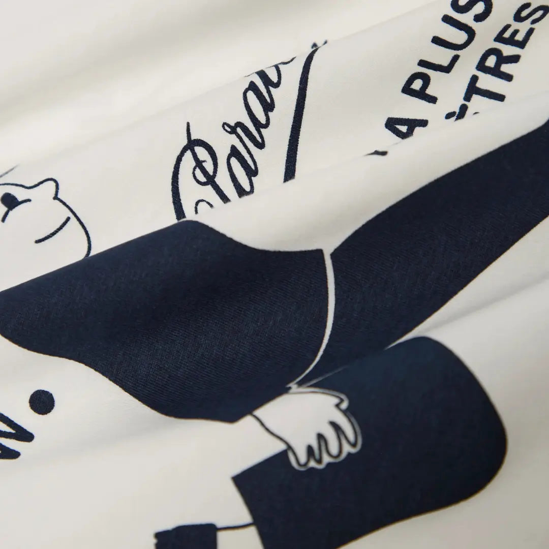 T-shirt Paraboot - Blanc - Universal Works - détail 6
