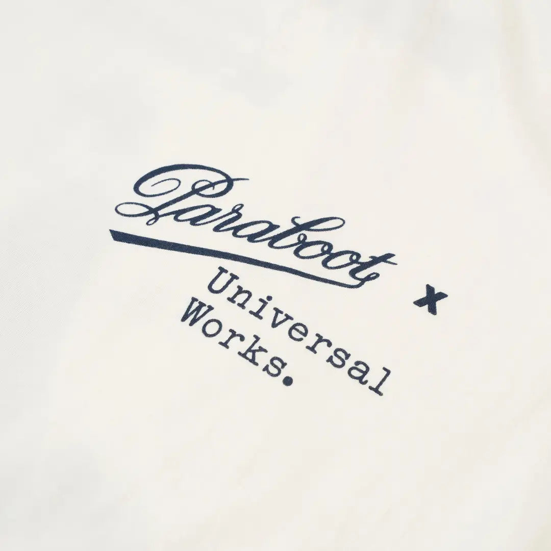 T-shirt Paraboot - Blanc - Universal Works - détail 7