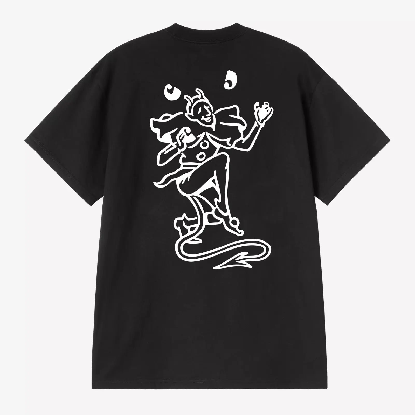 T-shirt Playing Cards Carhartt WIP noir - imprimé cartes à jouer dos