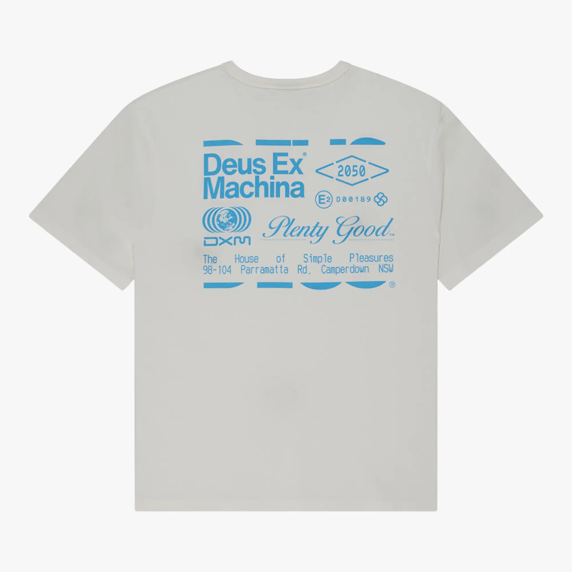 T-SHIRT PLENTY GOOD VINTAGE WHITE