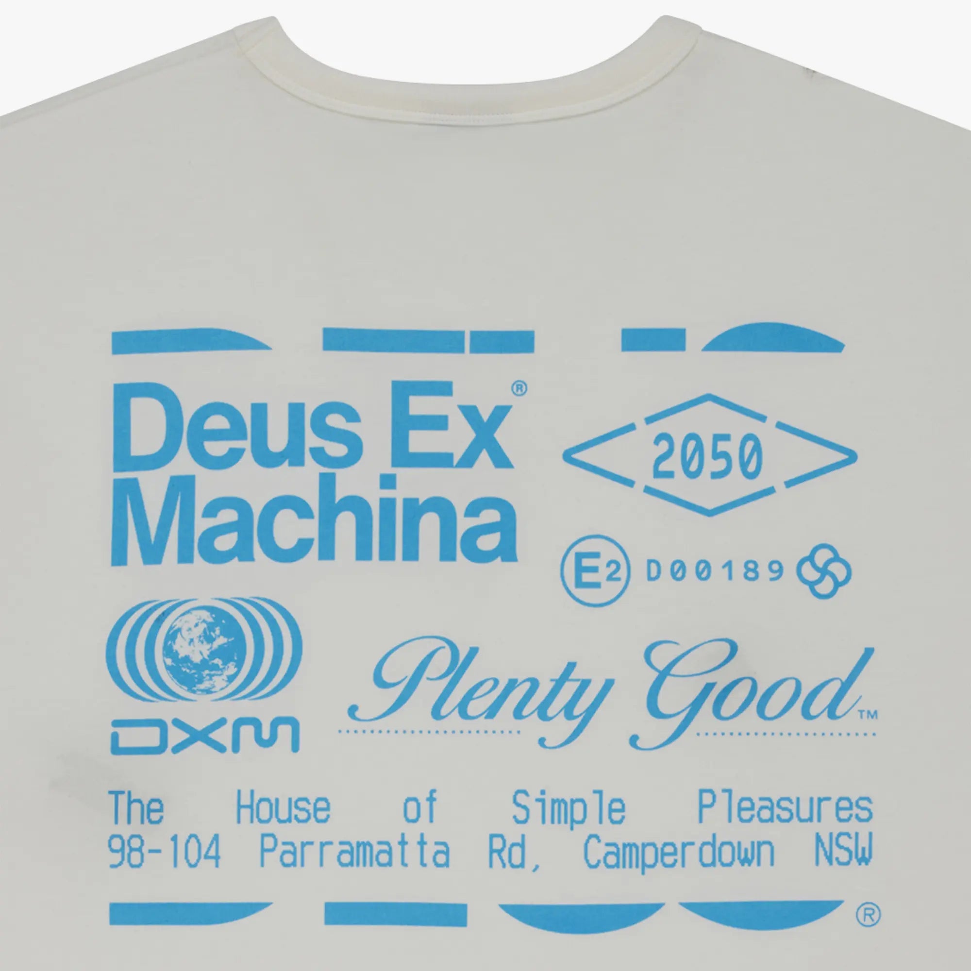 T-SHIRT PLENTY GOOD VINTAGE WHITE