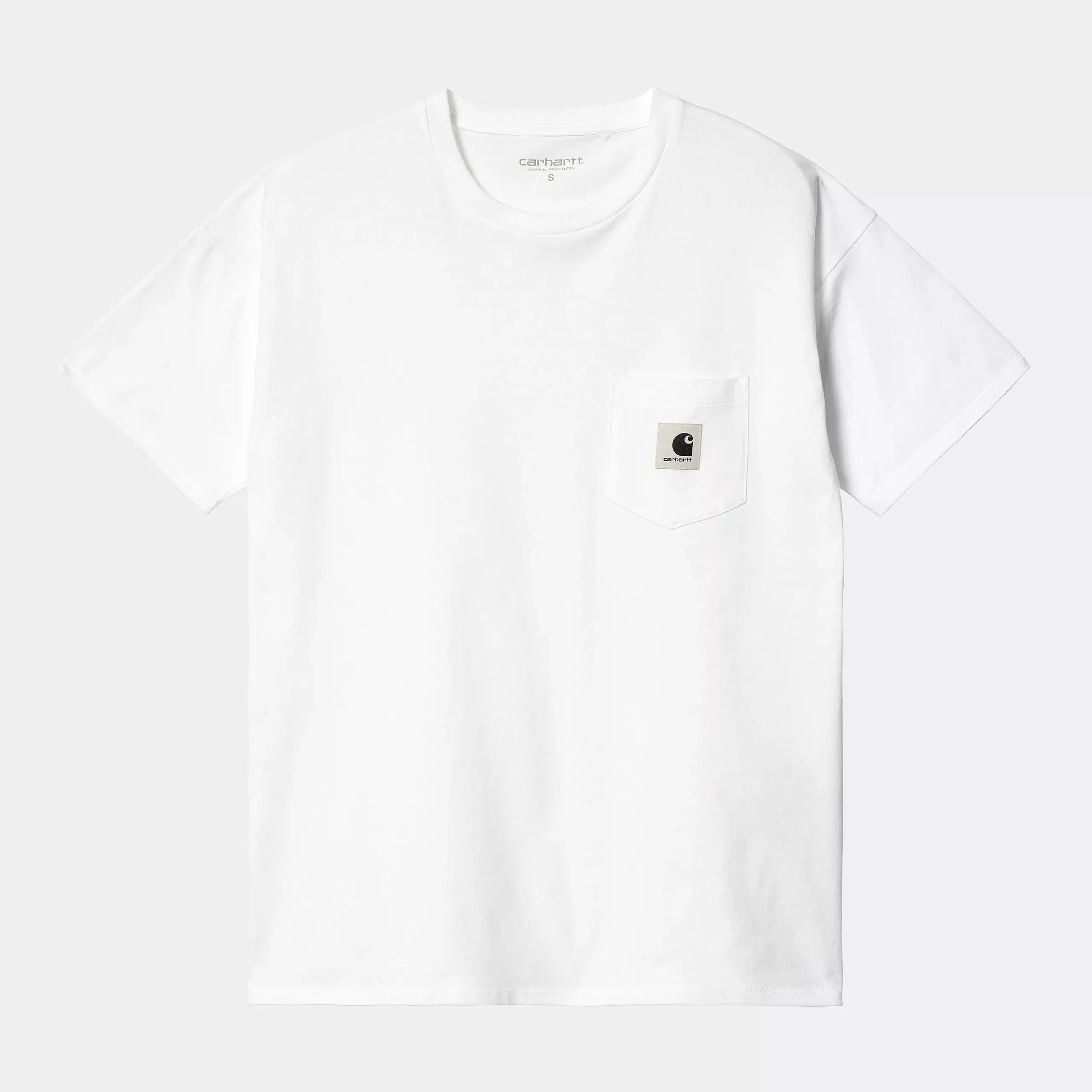 T-SHIRT POCKET - BLANC CARHARTT WIP -  Klubb