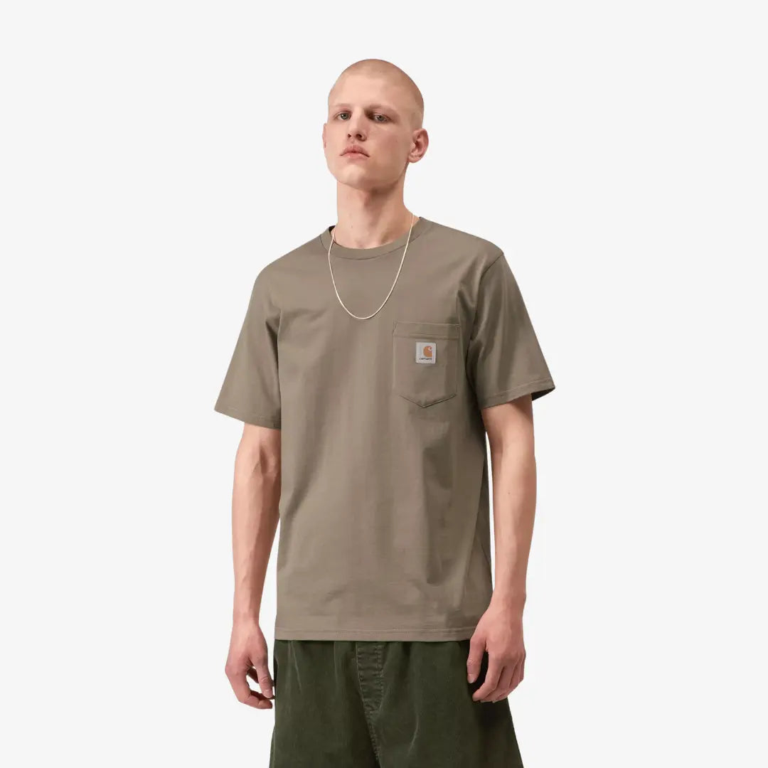 T-Shirt Pocket - Iroko - Carhartt WIP - détail 3