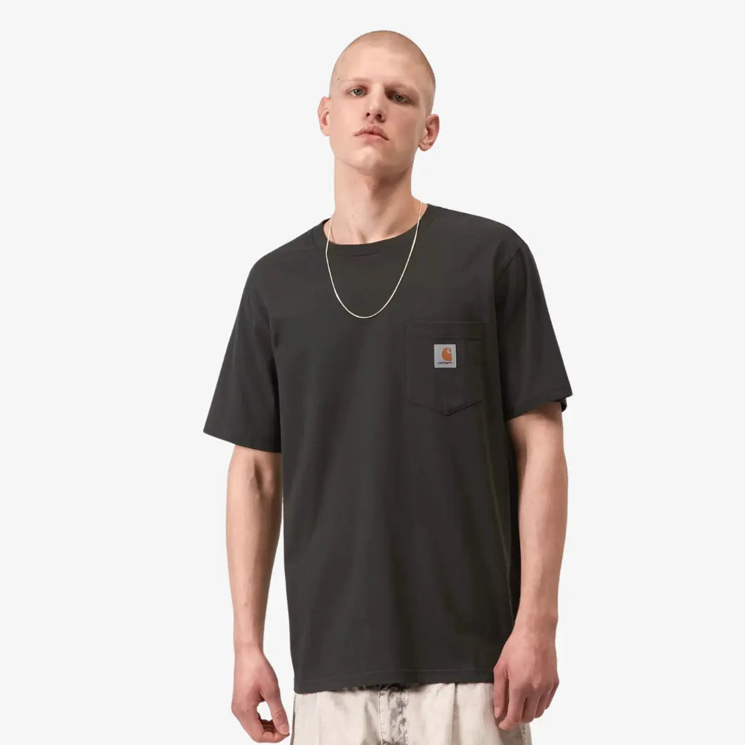 T-Shirt Pocket - Oxide Green - Carhartt WIP - détail 3