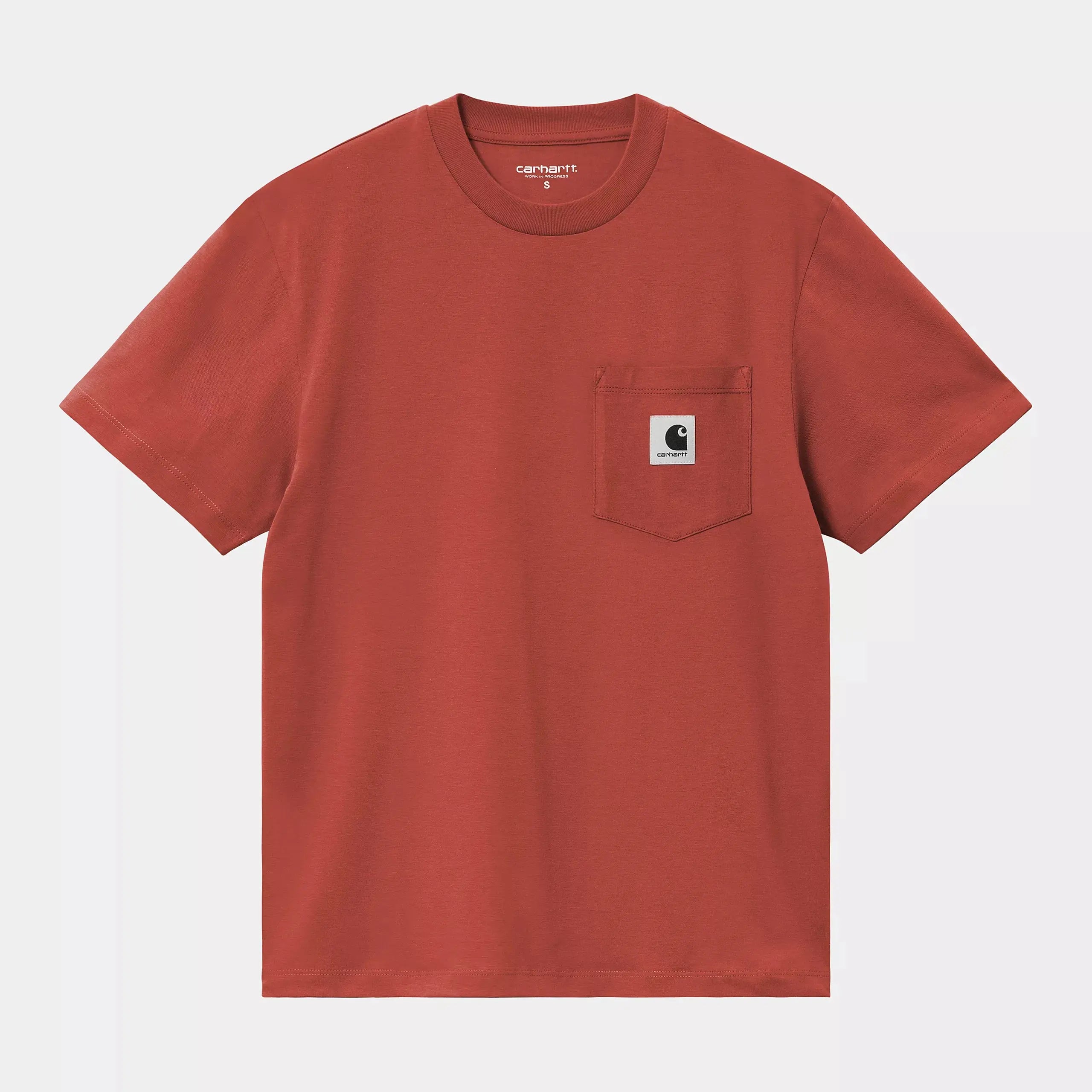 T-SHIRT POCKET - VERMILLON CARHARTT WIP -  Klubb