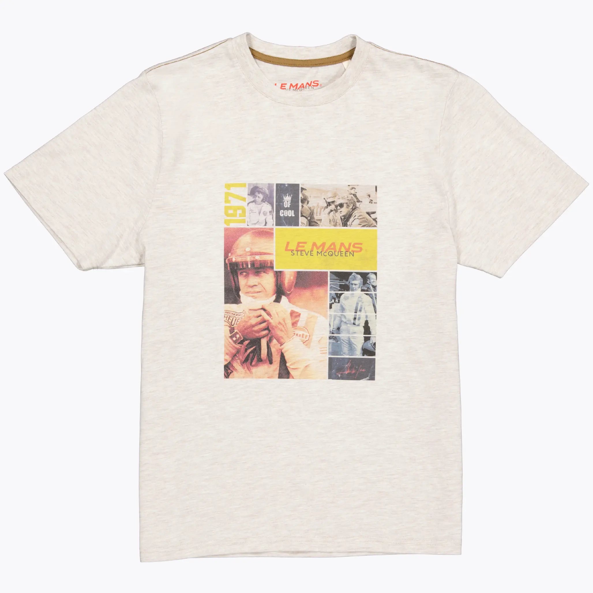 T-SHIRT POSTER STEVE STEVE MCQUEEN LE MANS -  Klubb