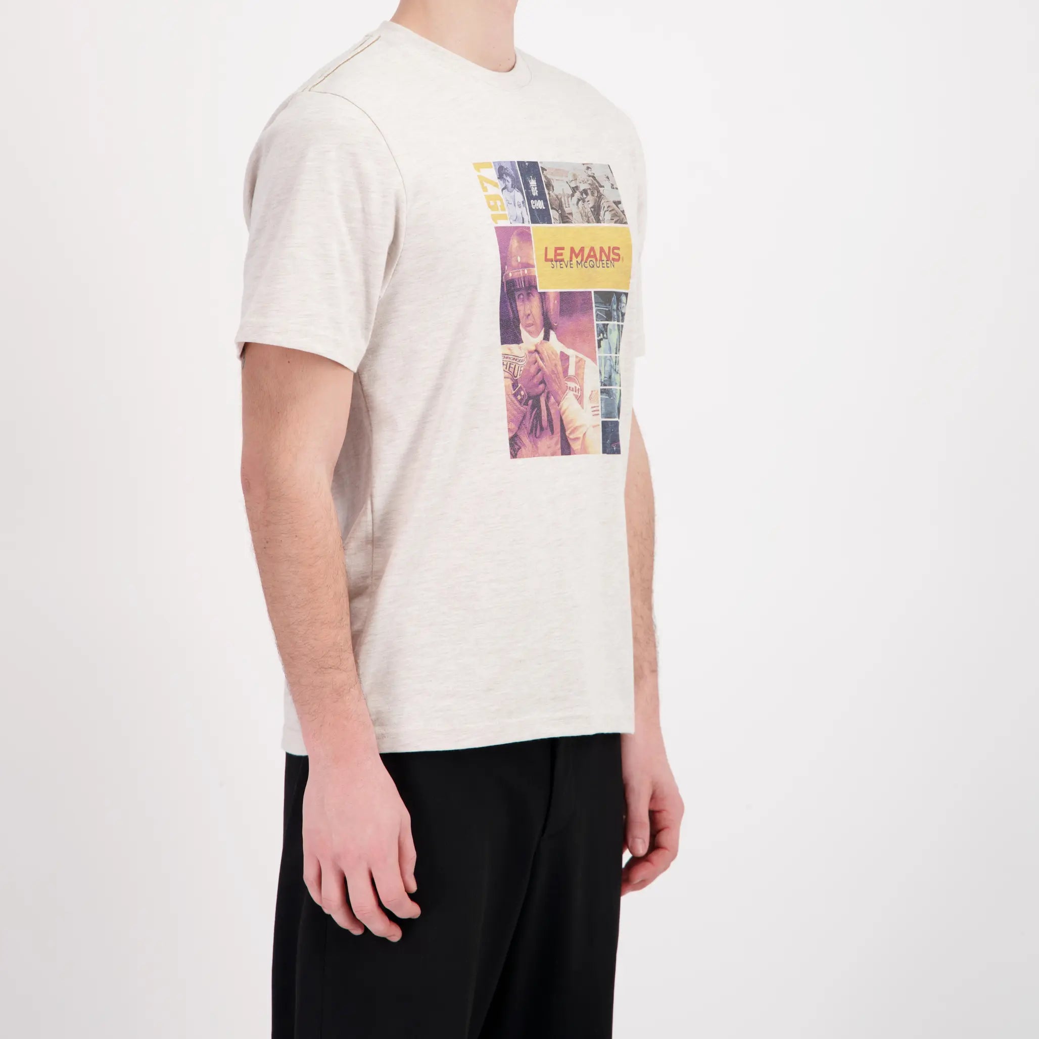 T-SHIRT POSTER STEVE STEVE MCQUEEN LE MANS -  Klubb
