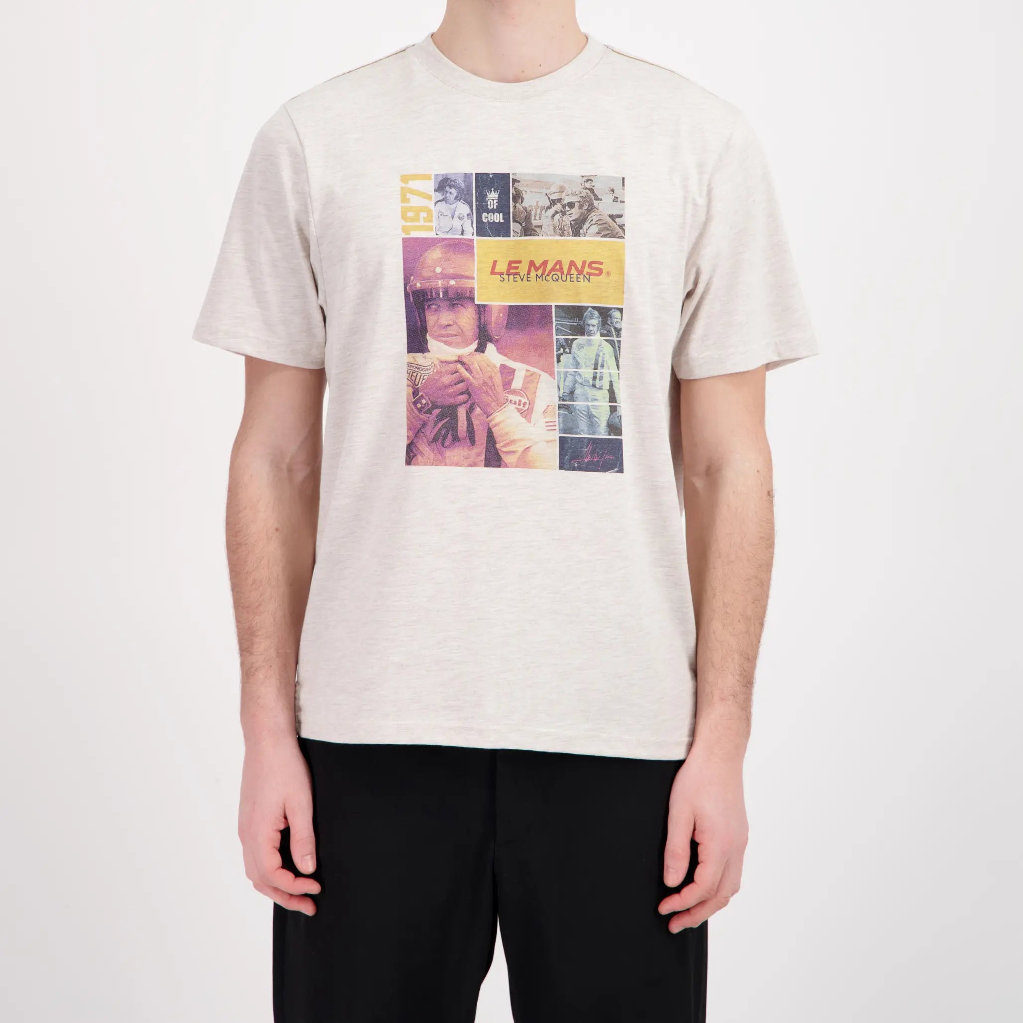 T-SHIRT POSTER STEVE STEVE MCQUEEN LE MANS -  Klubb