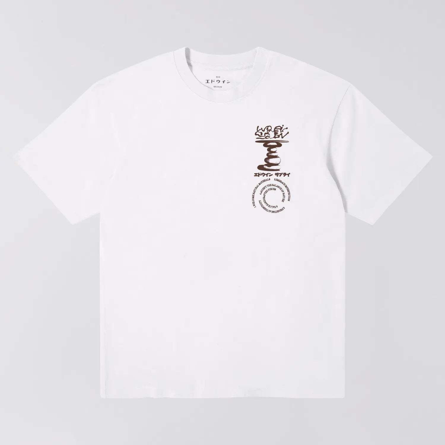 EDWIN -  T-SHIRT PRIORITISE AUTHENTICITY -  Klubb
