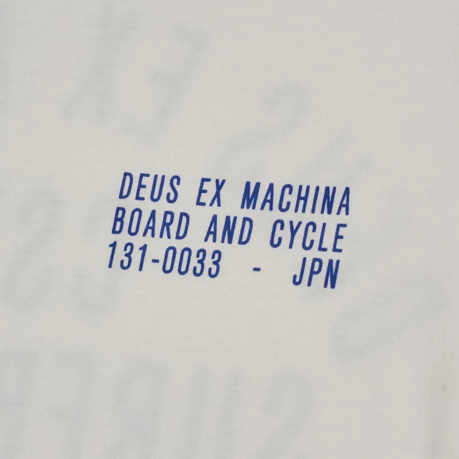 DEUS EX MACHINA -  T-SHIRT RECOIL BLANC -  Klubb