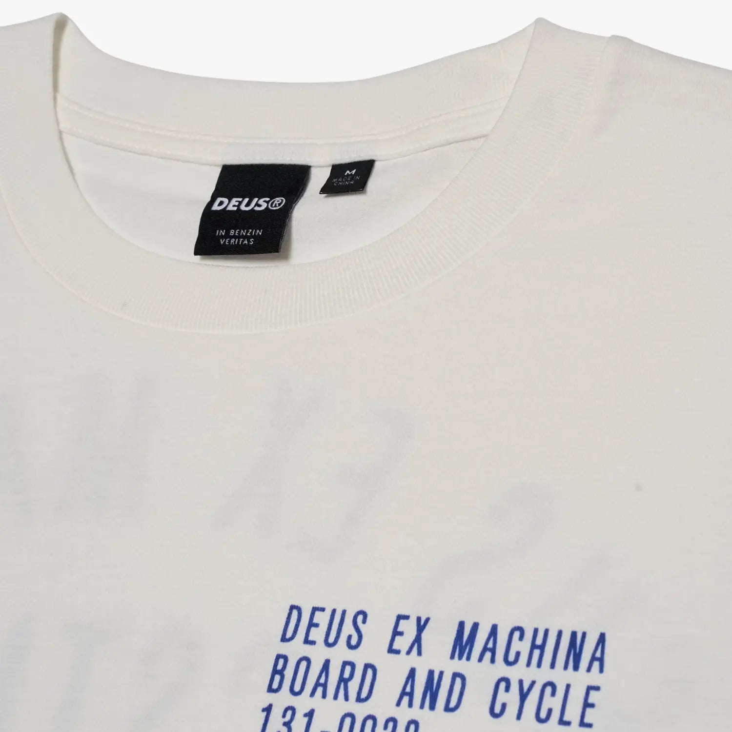 DEUS EX MACHINA -  T-SHIRT RECOIL BLANC -  Klubb