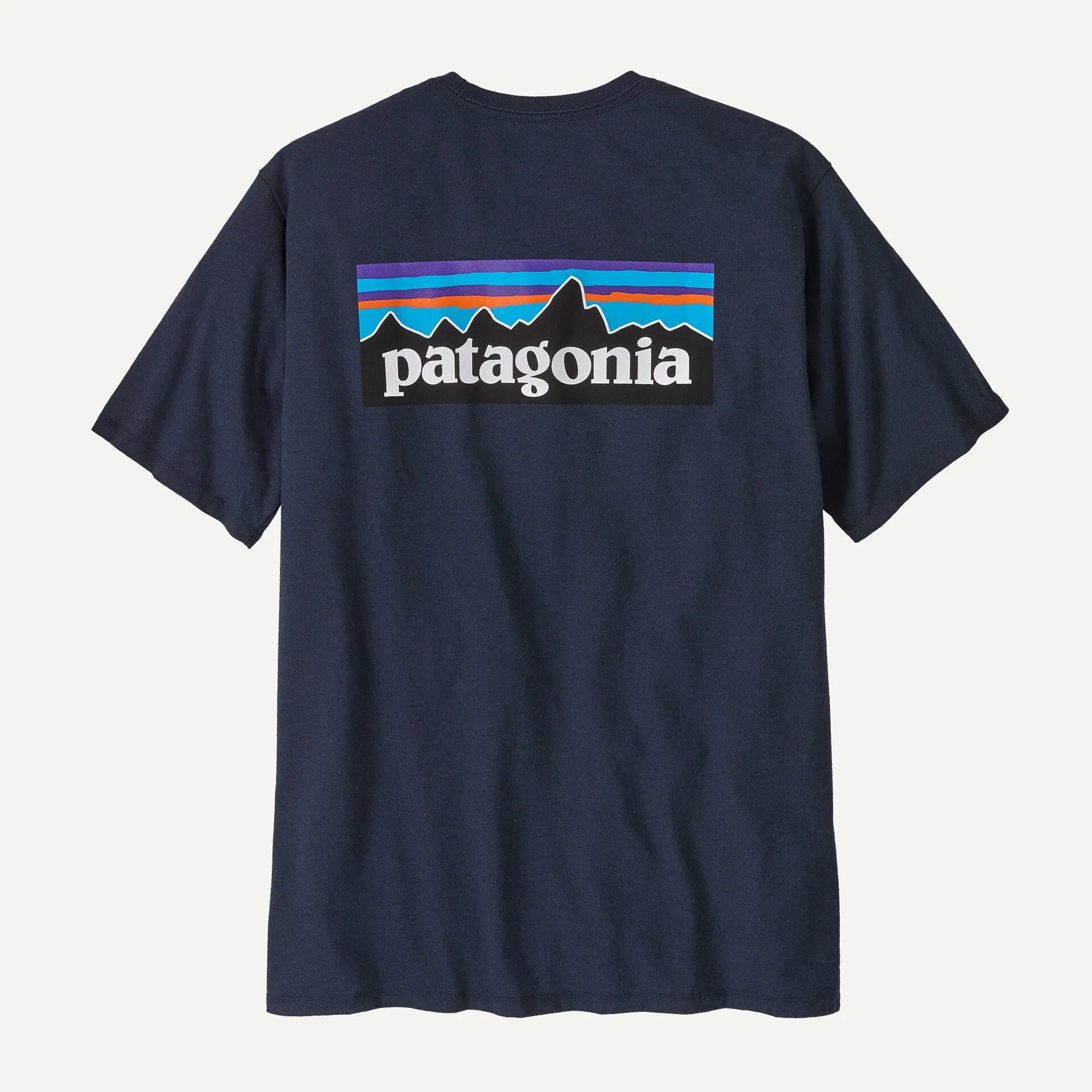 T-SHIRT RESPONSABILI-TEE P6 LOGO - BLEU PATAGONIA -  Klubb