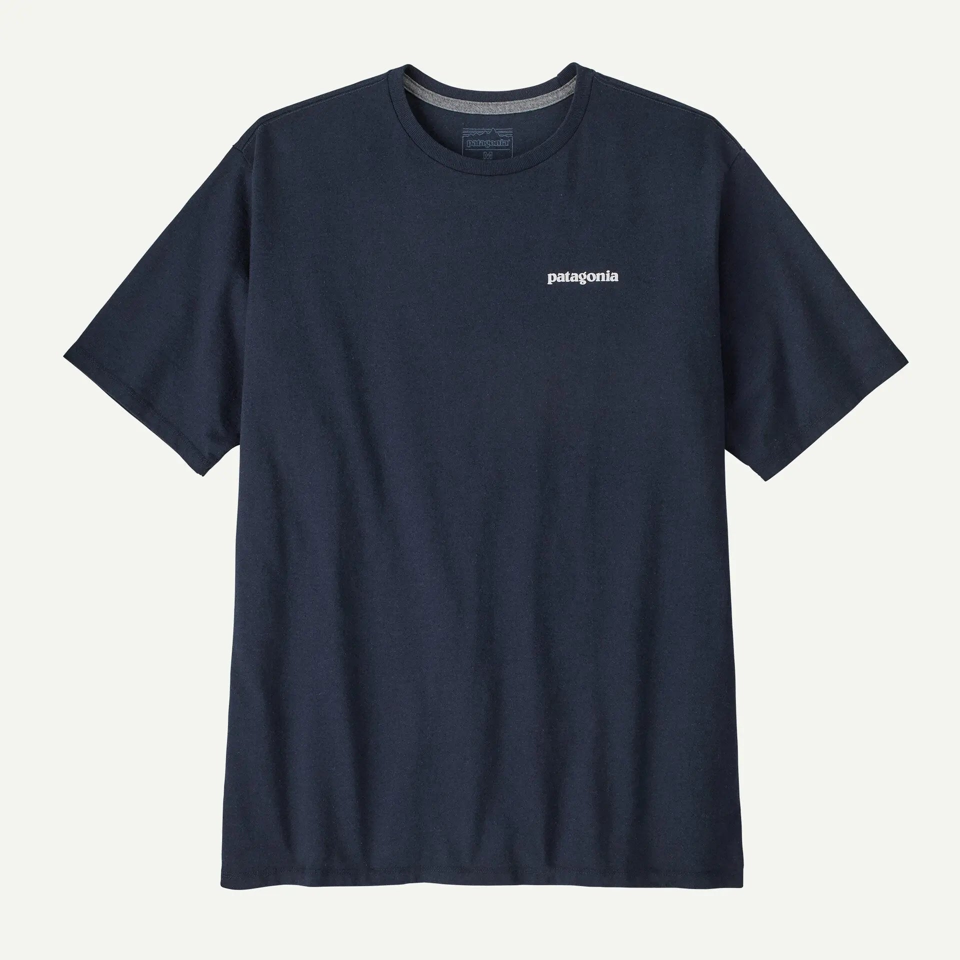 T-SHIRT RESPONSABILI-TEE P6 LOGO - BLEU PATAGONIA -  Klubb