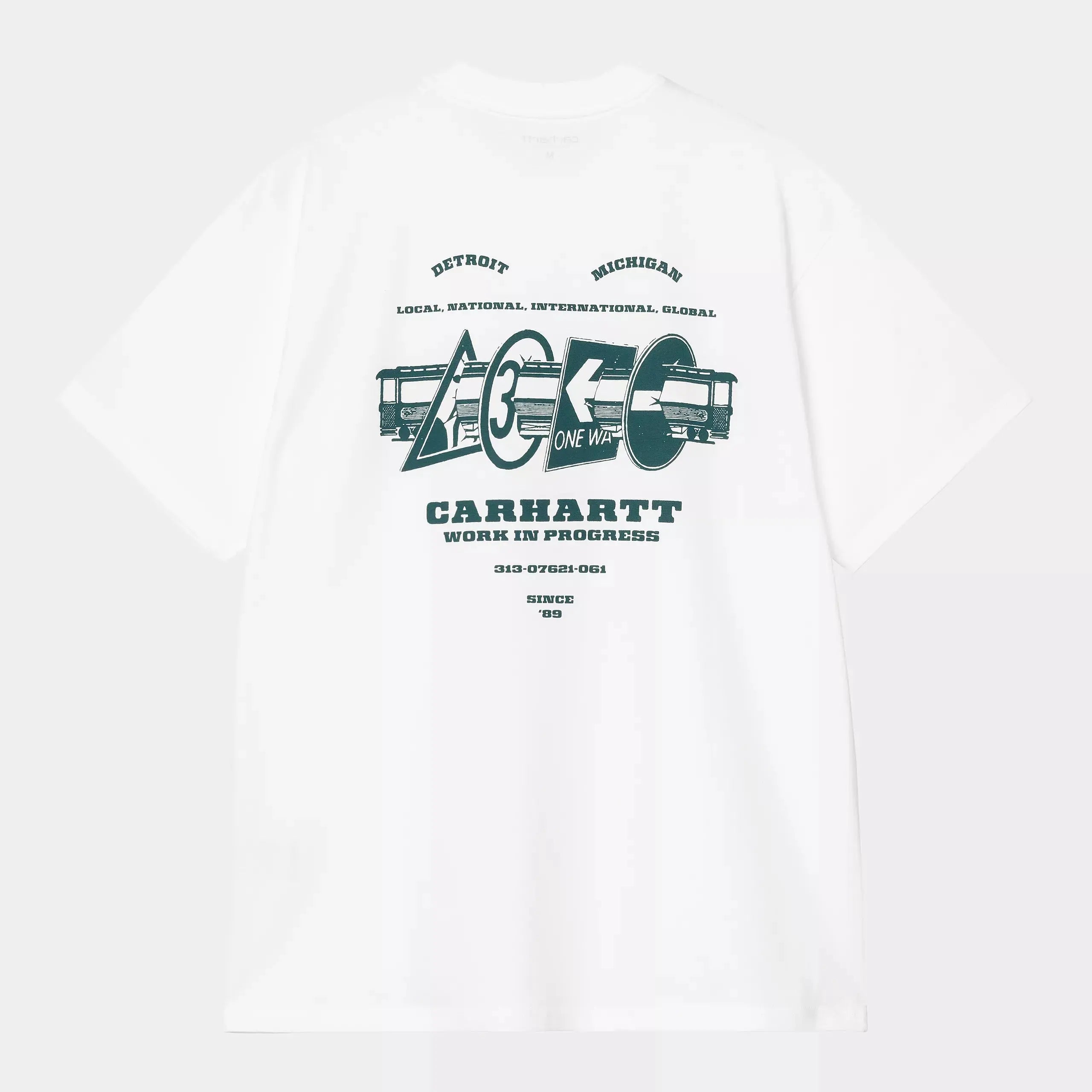 T-SHIRT RUNAWAY - BLANC CARHARTT WIP -  Klubb