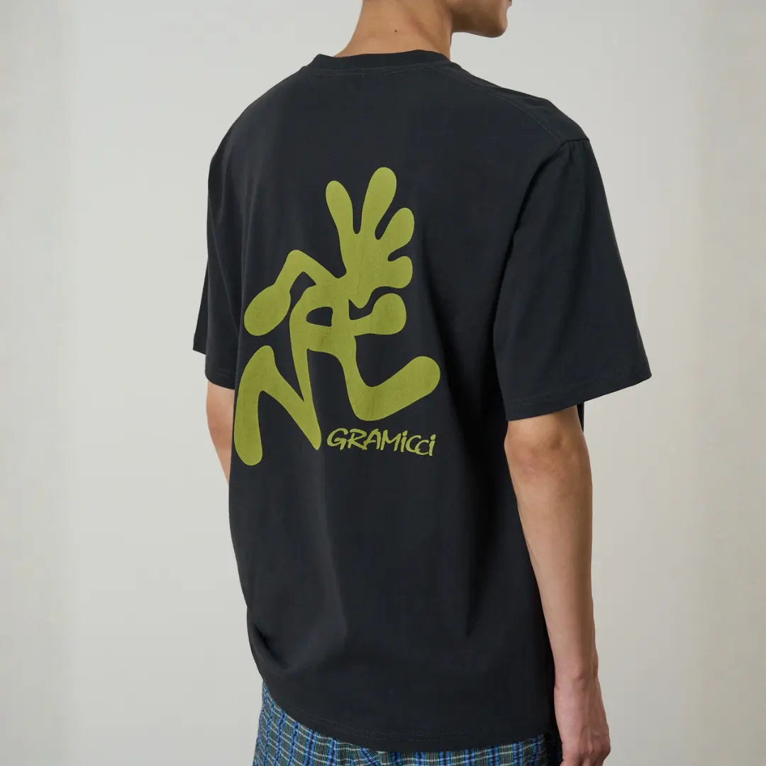 T-shirt Running Man - Vintage Black - Gramicci - détail 4