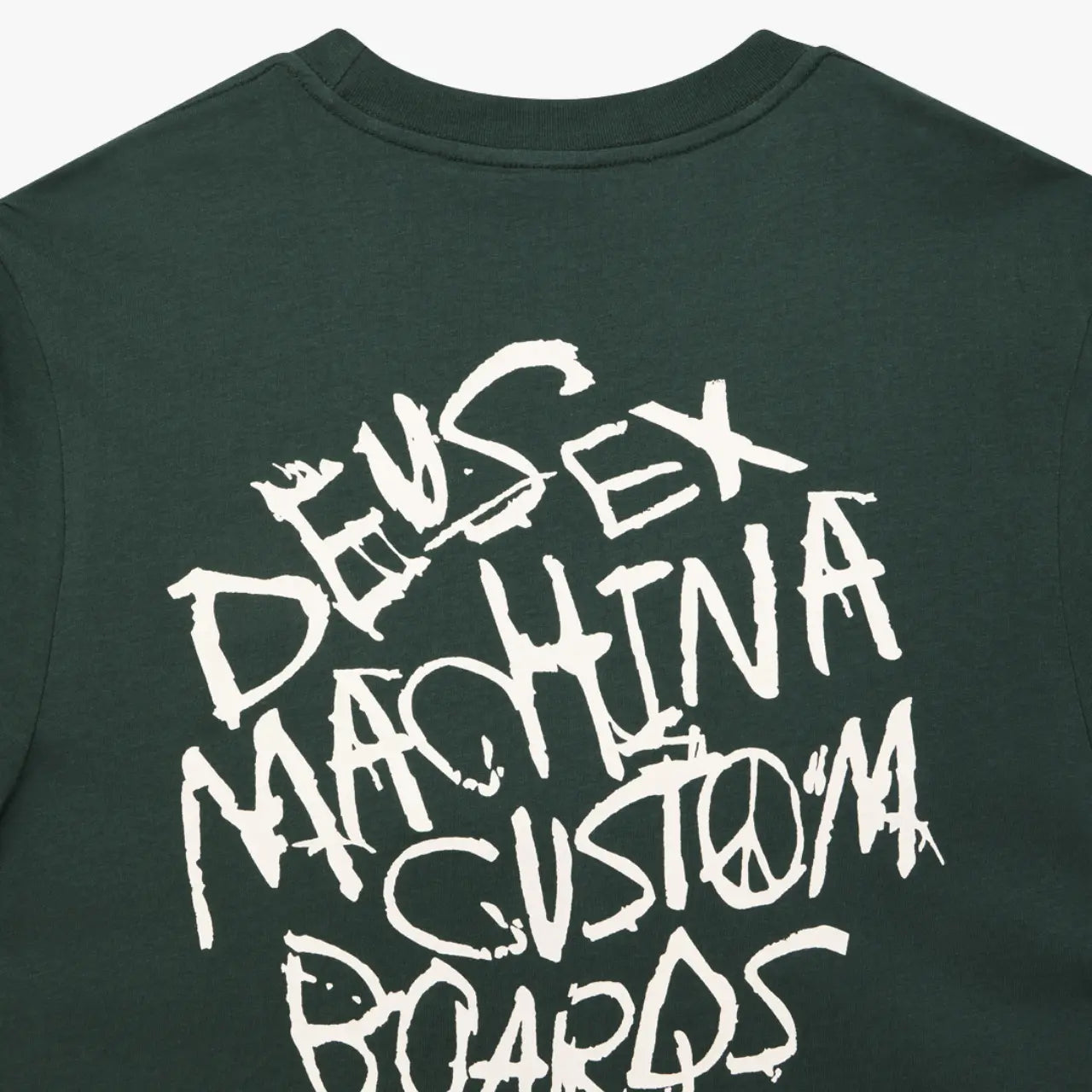 DEUS EX MACHINA -  T-SHIRT SCRAMBLER VERT -  Klubb