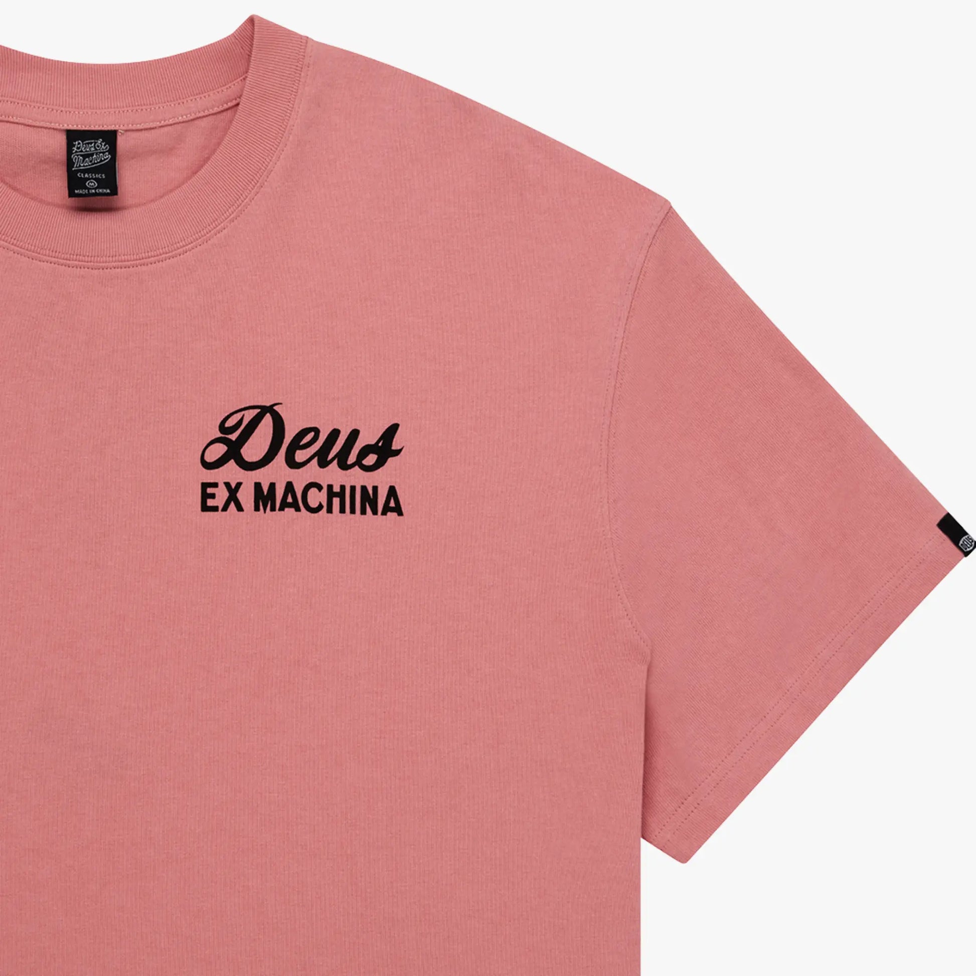 T-shirt Seoul Sign Lobster Bisque Pink - Deus Ex Machina - détail 3