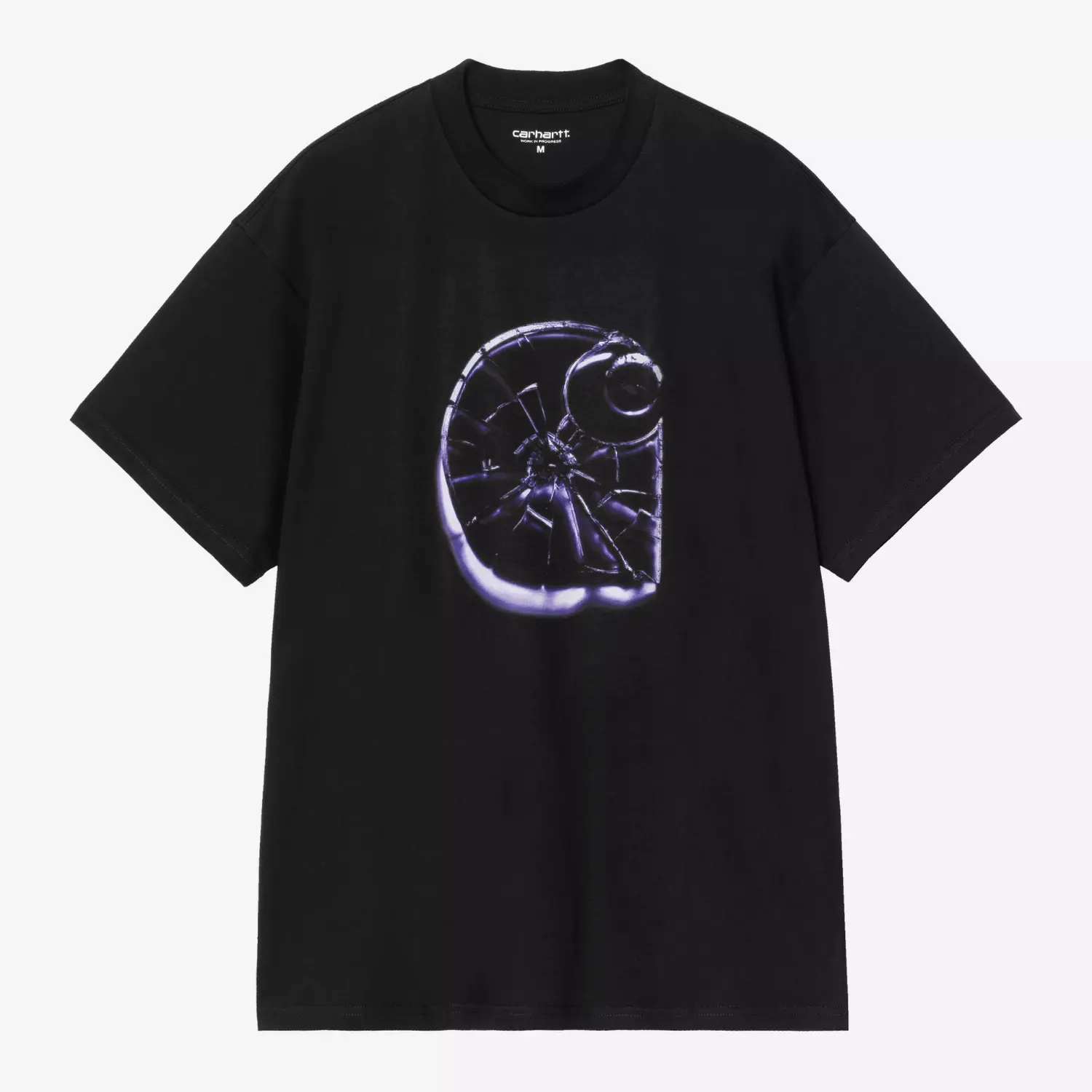 CARHARTT WIP -  T-SHIRT SHATTERED NOIR -  Klubb