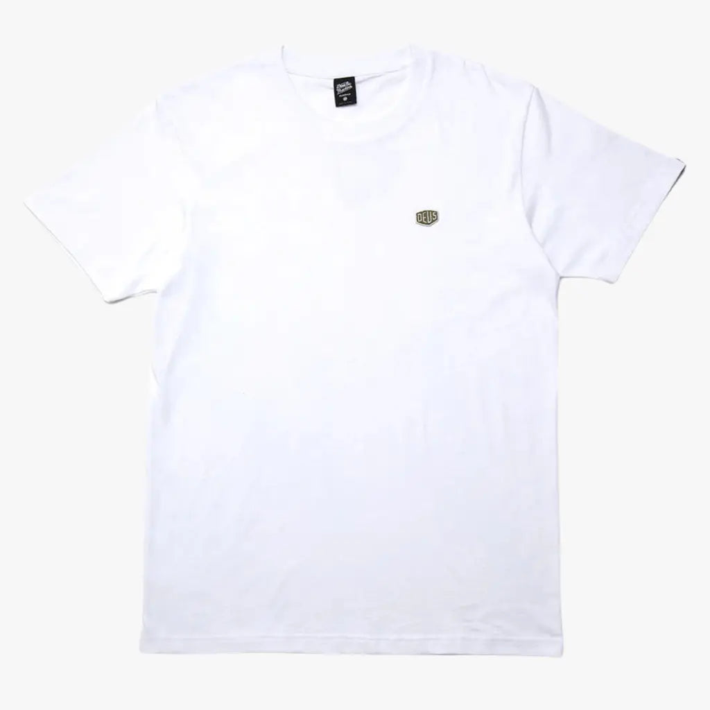 DEUS EX MACHINA -  T-SHIRT SHIELD BLANC -  Klubb