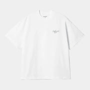 T-SHIRT SIGNATURE - BLANC CARHARTT WIP -  Klubb