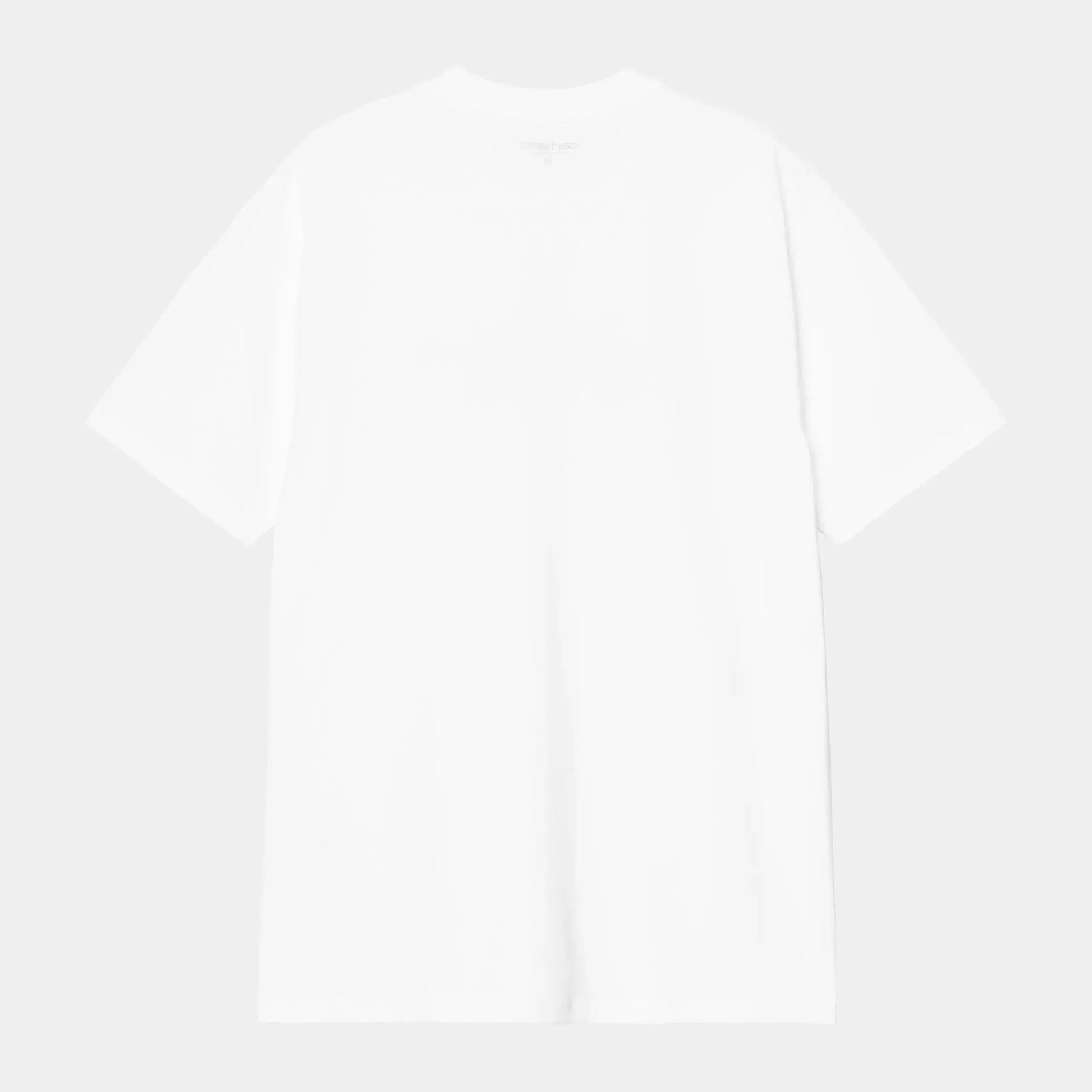 CARHARTT WIP -  T-SHIRT SOLAR CHROME SCRIPT BLANC -  Klubb