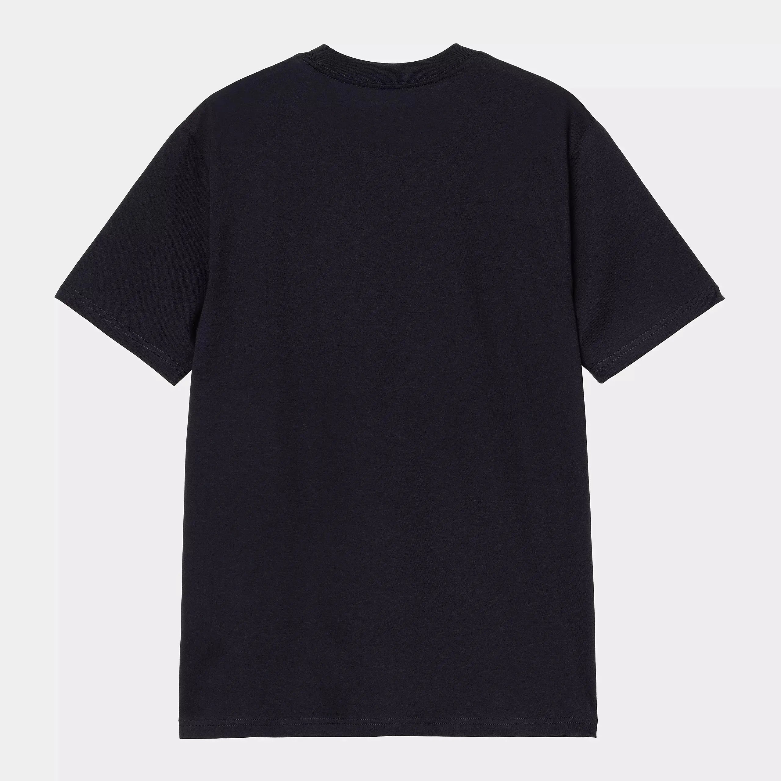 CARHARTT WIP -  T-SHIRT SOLAR CHROME SCRIPT NAVY -  Klubb