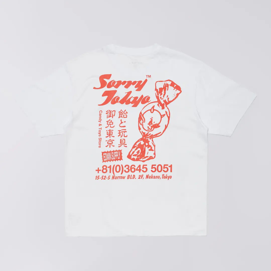 T-SHIRT SORRY TOKYO WHITE