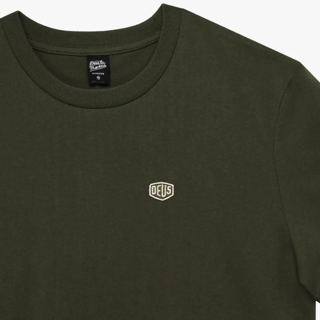 DEUS EX MACHINA -  T-SHIRT STANDARD SHIELD CYPRESS -  Klubb