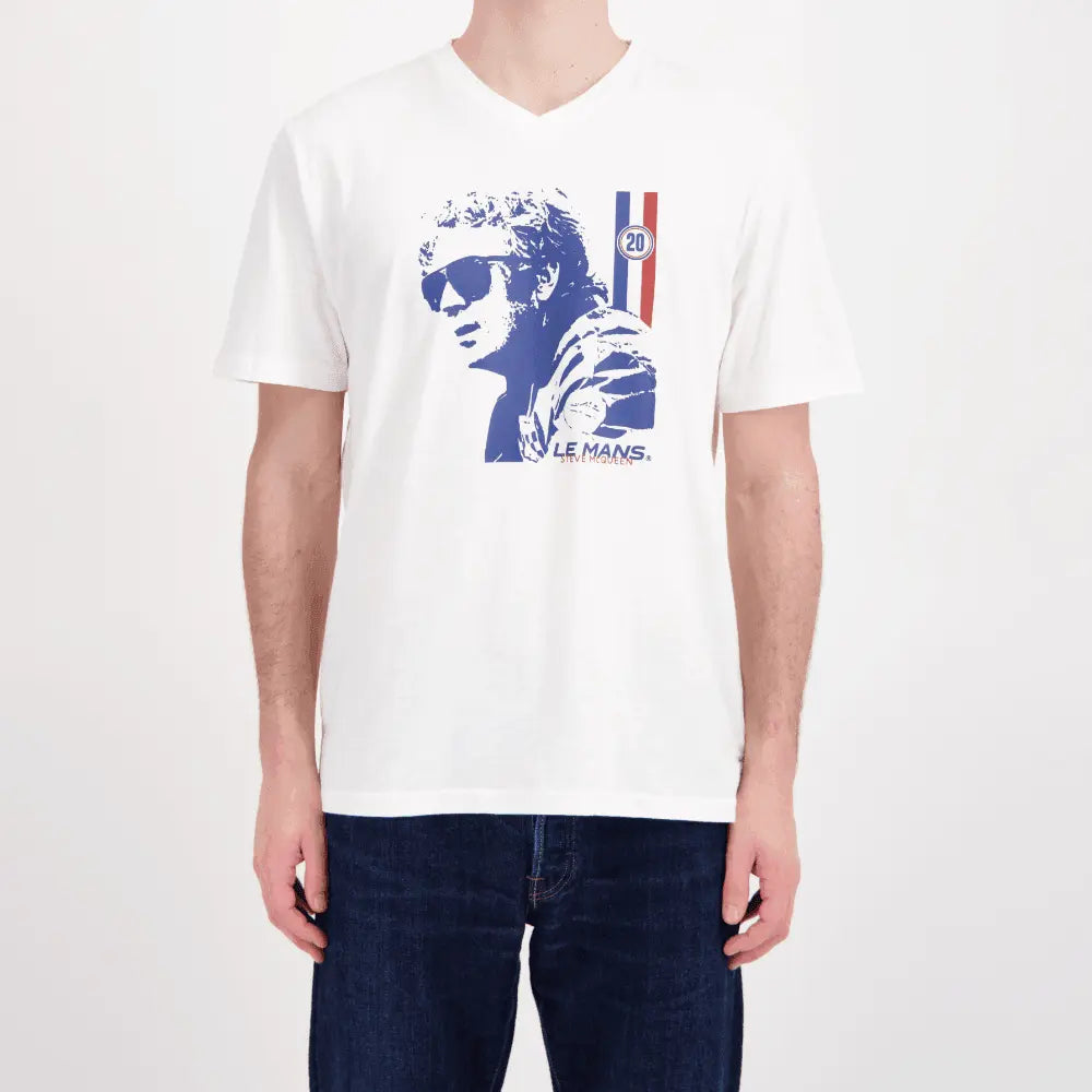 T-SHIRT SUN COL V