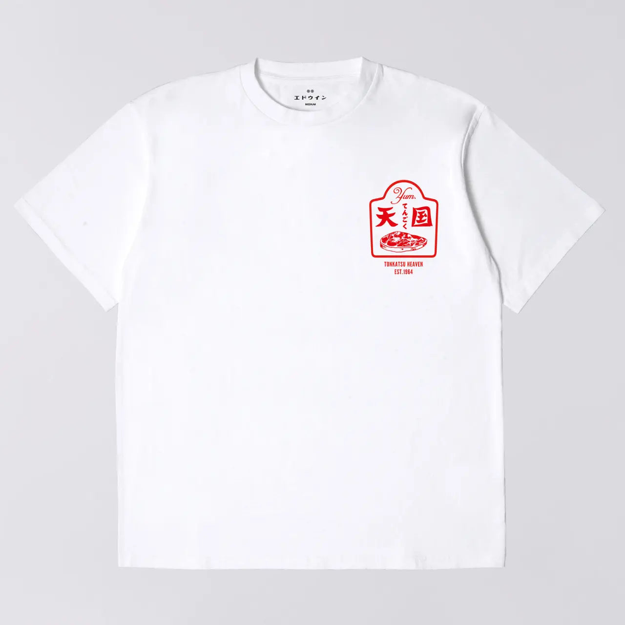 EDWIN -  T-SHIRT TONKATSU BLANC -  Klubb