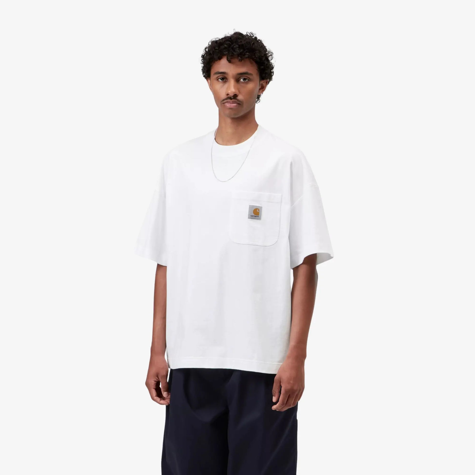 T-shirt Work Pocket - Blanc - Carhartt WIP