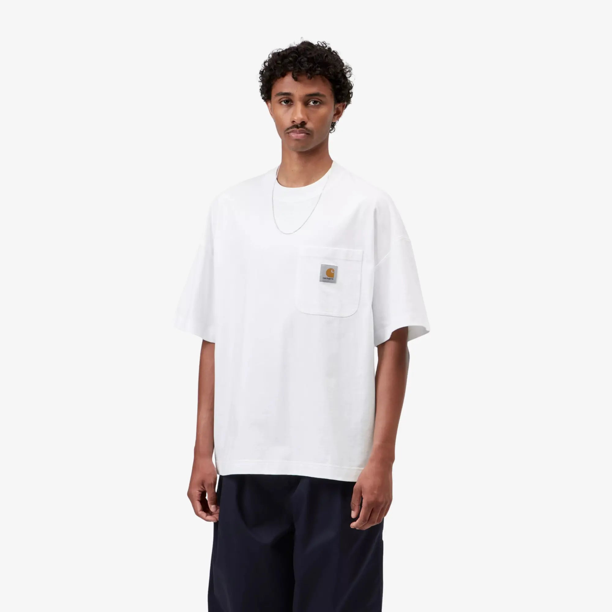 T-shirt Work Pocket - Blanc - Carhartt WIP