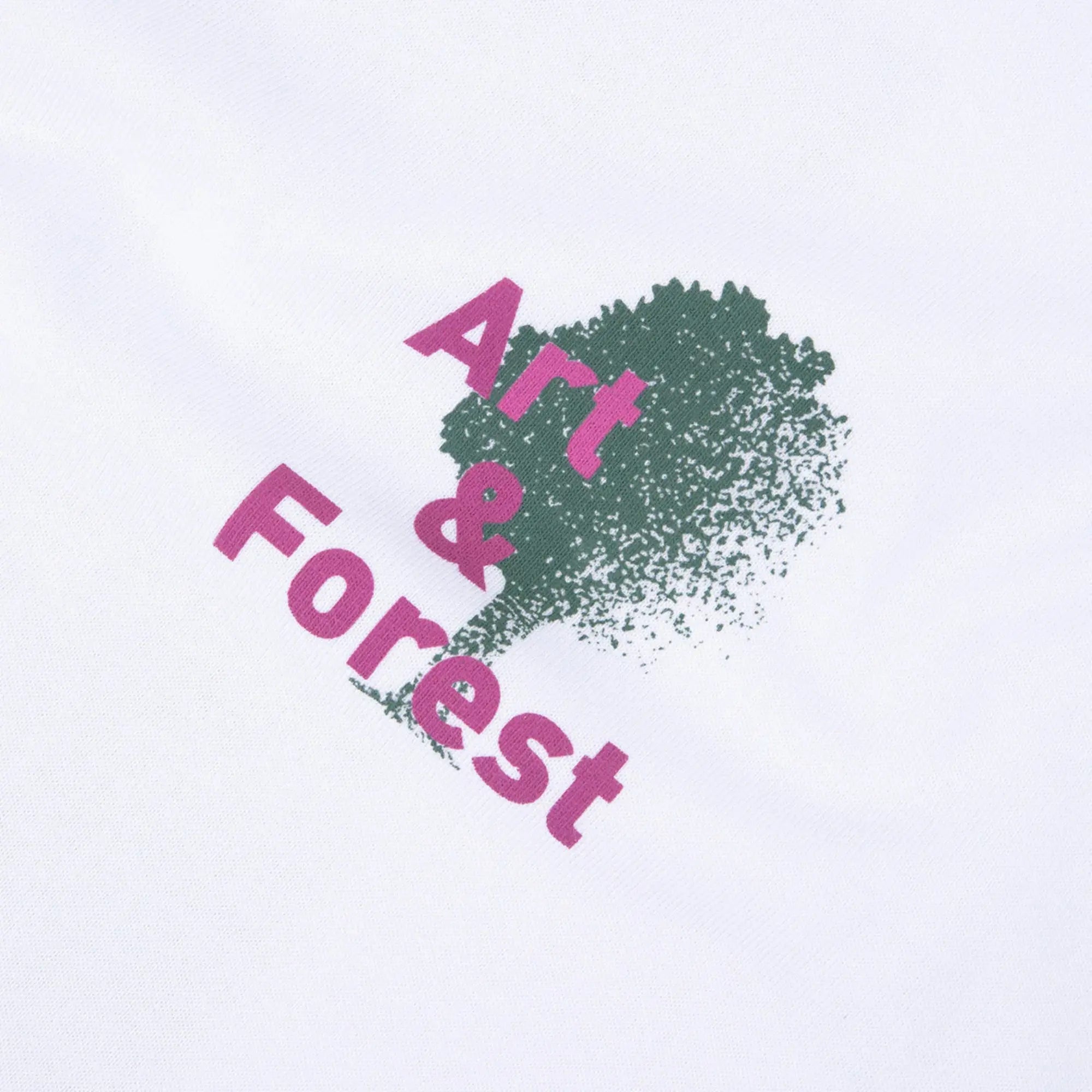 T-SHIRT YELLOW STONE FOREST BLANC