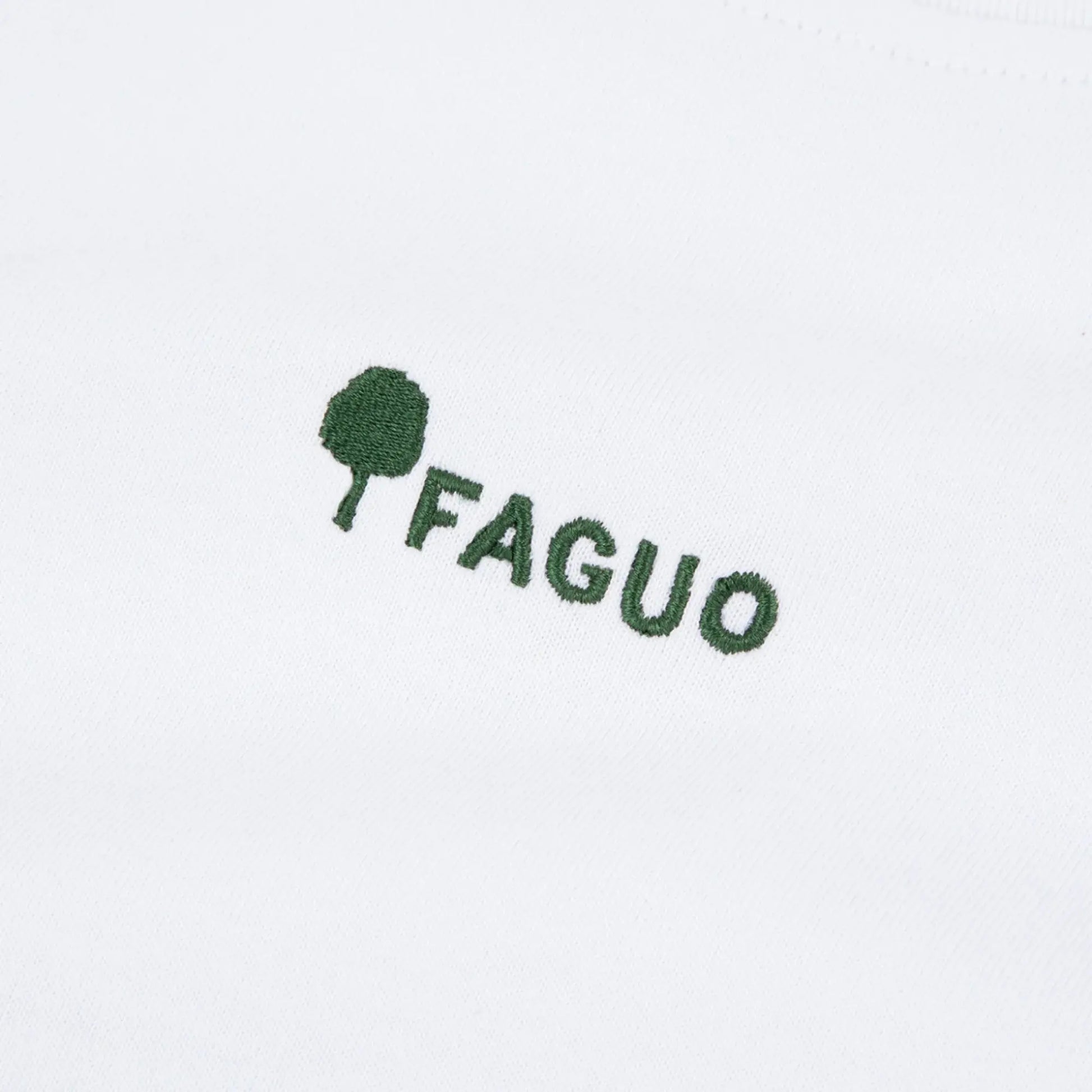 T-shirt Oversize Yellowstone Blanc - Faguo - détail 3