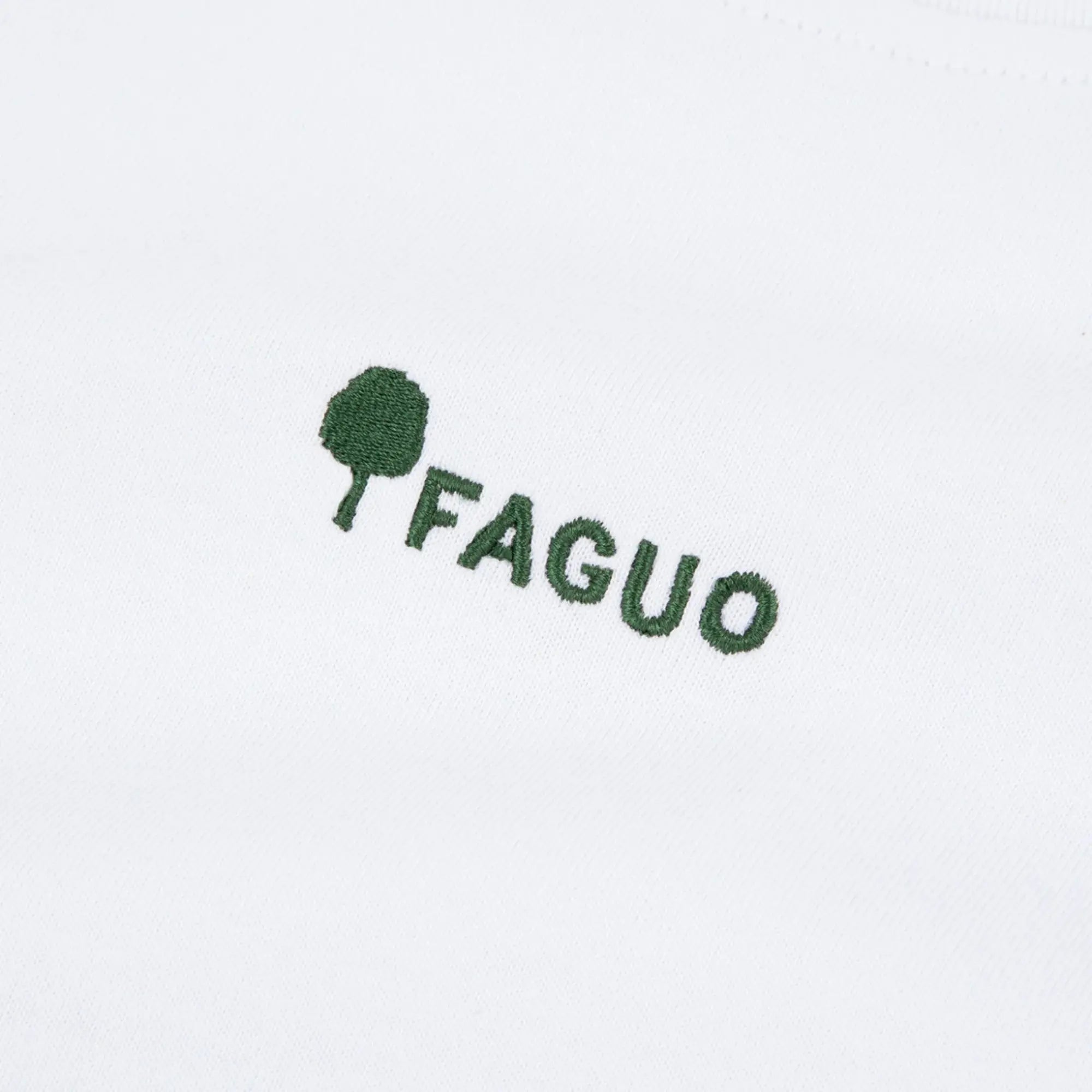 T-shirt Oversize Yellowstone Blanc - Faguo - détail 3