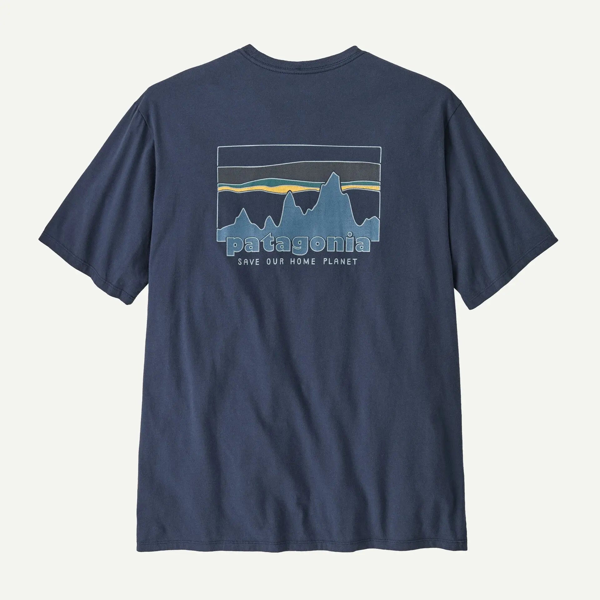 PATAGONIA -  T-SHIRT '73 SKYLINE NEW NAVY -  Klubb