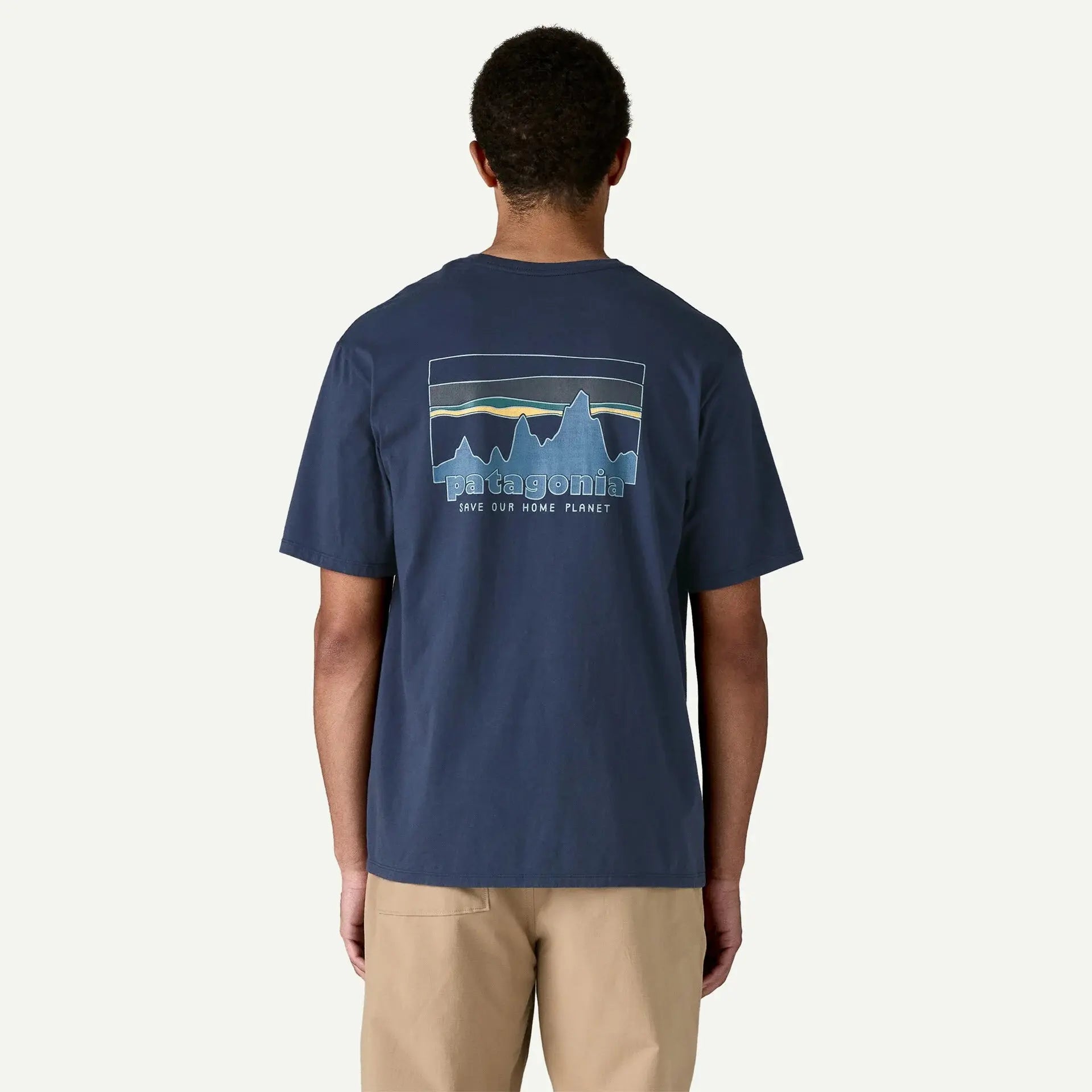 PATAGONIA -  T-SHIRT '73 SKYLINE NEW NAVY -  Klubb