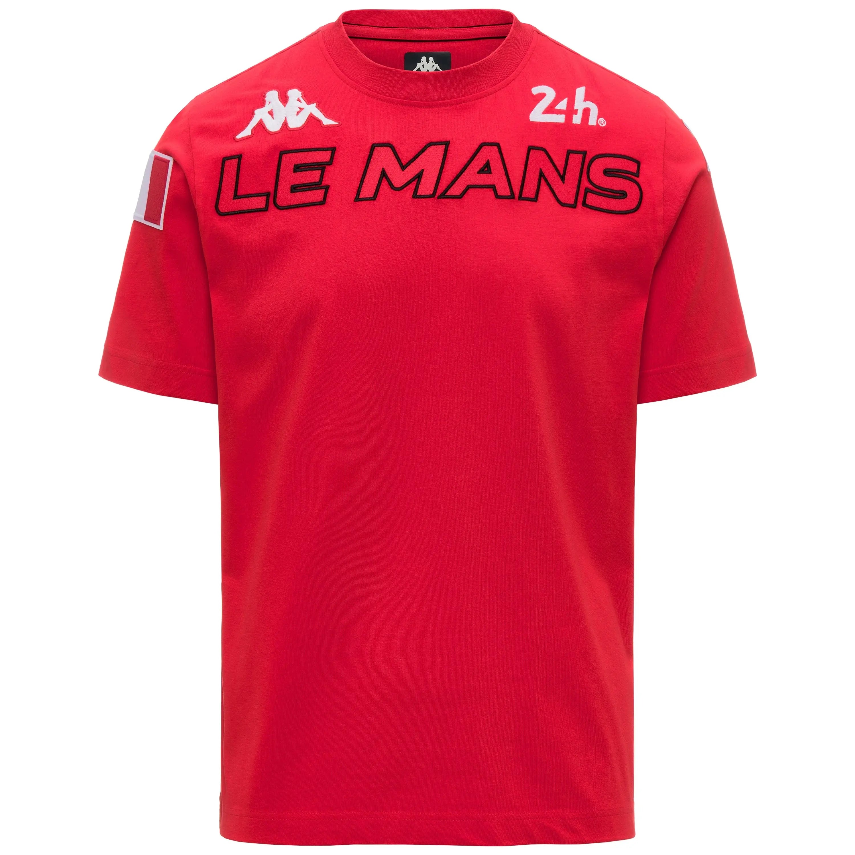 T-shirt Kappa Eroi 24H Le Mans rouge — vue de face