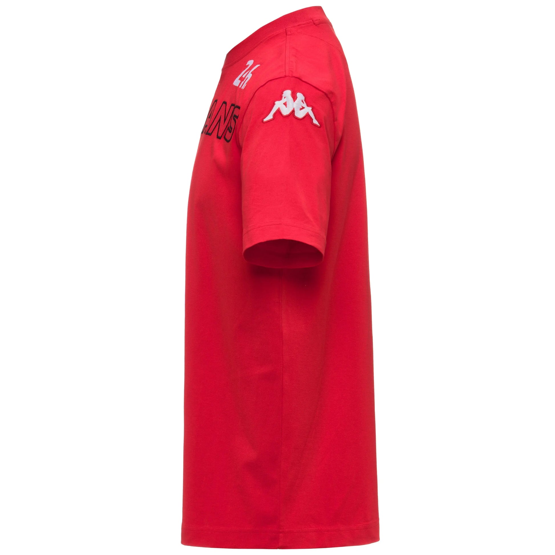 T-shirt Kappa Eroi 24H Le Mans rouge — détail marquage Le Mans