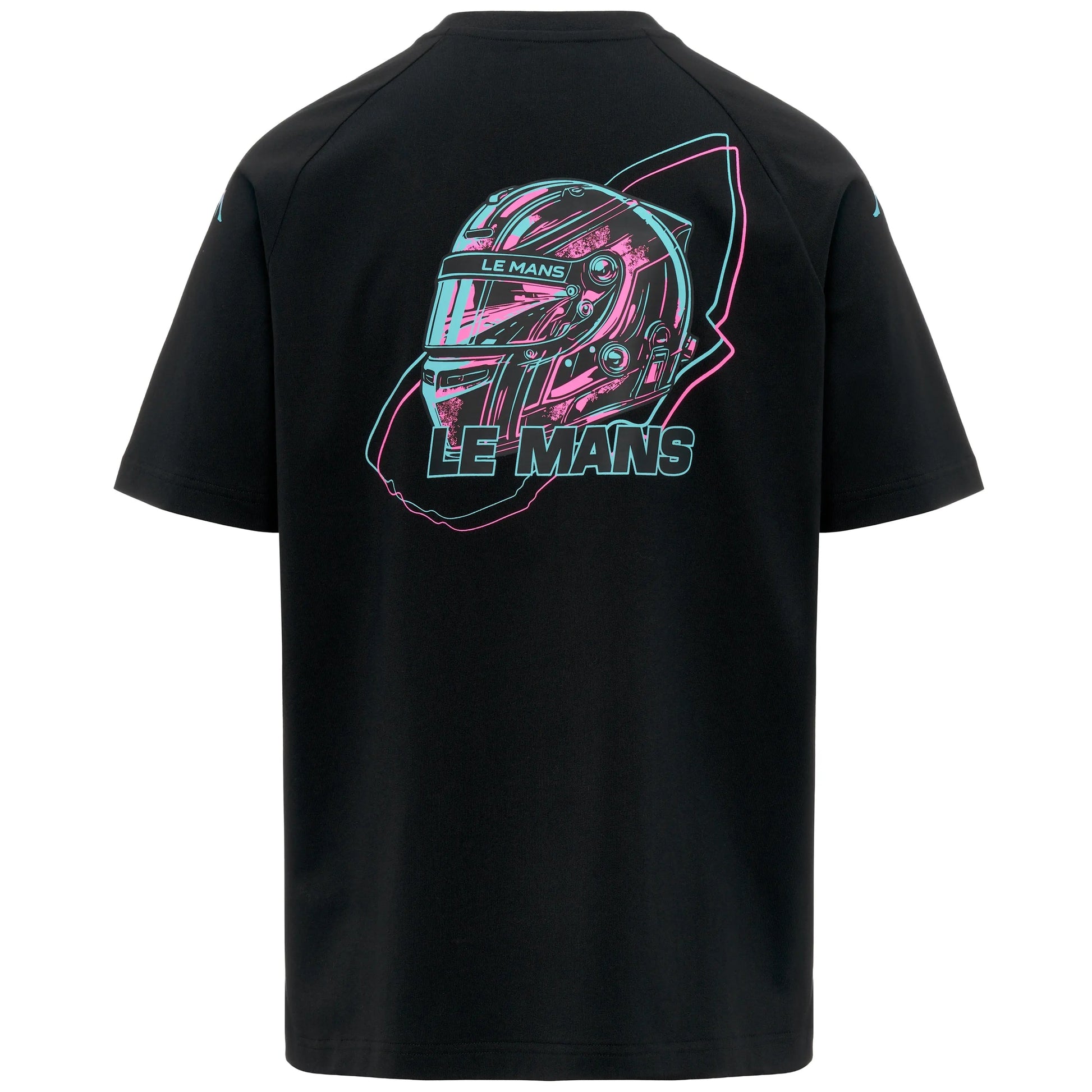 T-shirt Kappa Reang 24H Le Mans noir — vue de face