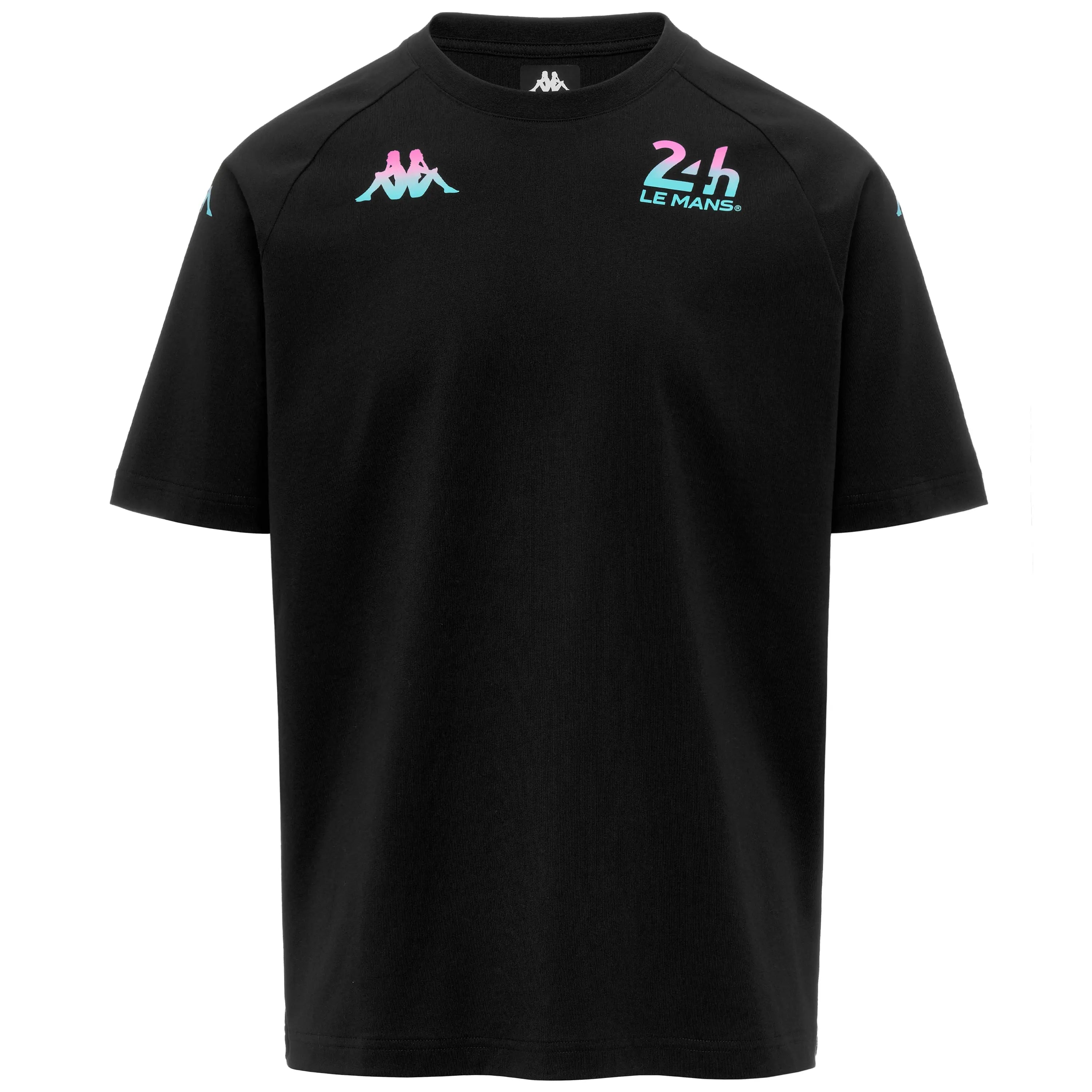 T-shirt Kappa Reang 24H Le Mans noir — vue de dos