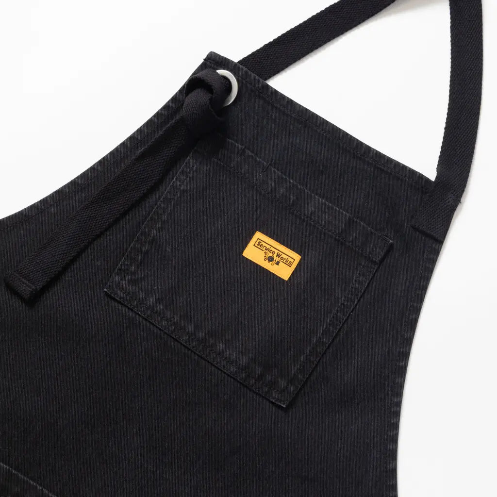 SERVICE WORKS -  TABLIER DENIM - DARK WASH -  Klubb