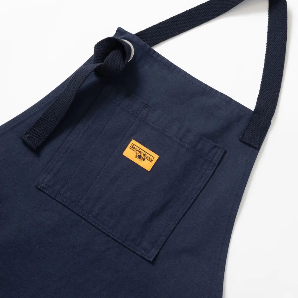 SERVICE WORKS -  TABLIER MOLESKIN - NAVY -  Klubb